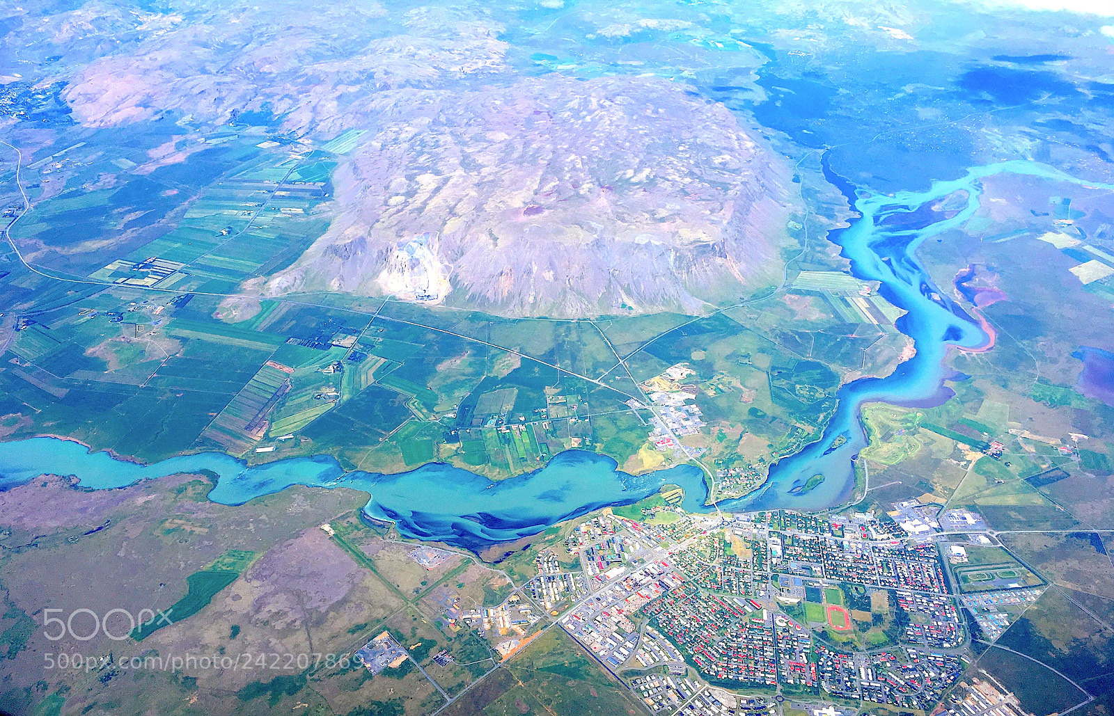 Apple iPhone 6s sample photo. Aerial view -iceland photography