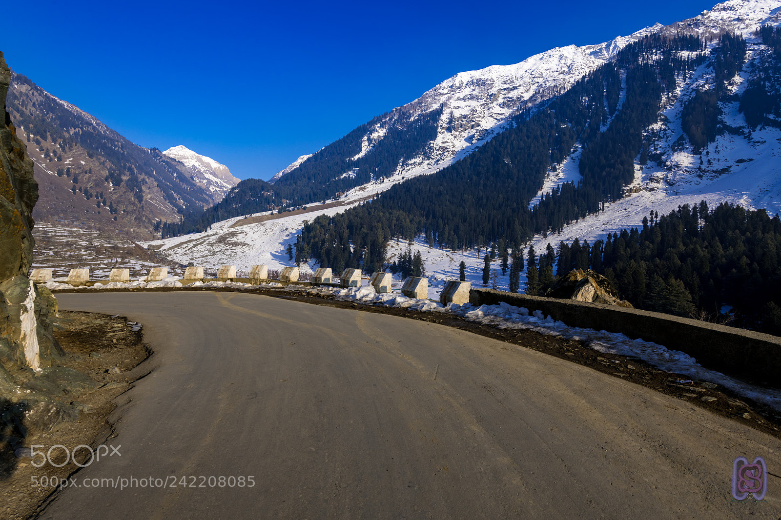 Nikon D850 sample photo. Curves of kashmir photography