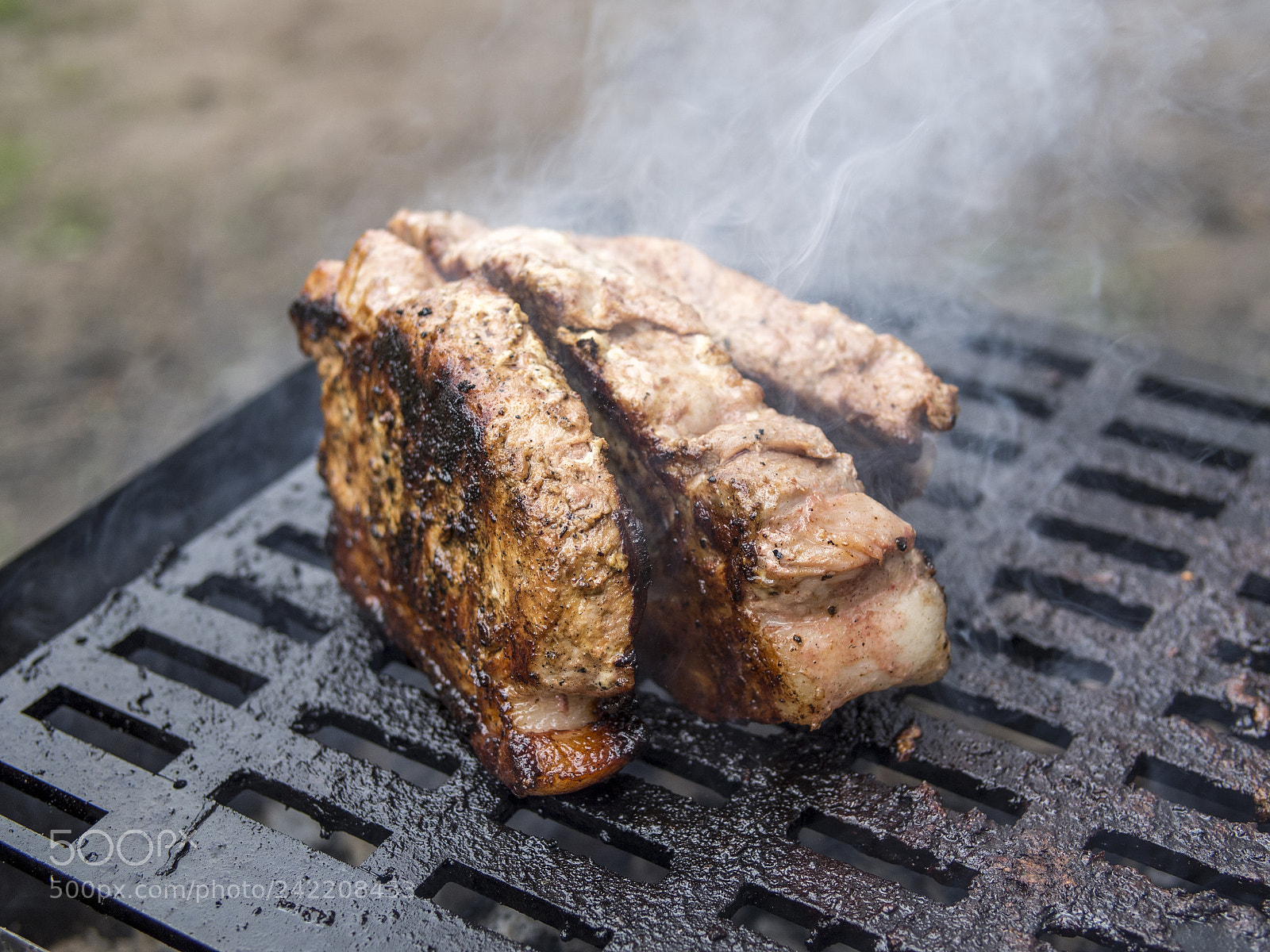 Olympus OM-D E-M5 sample photo. Steak photography