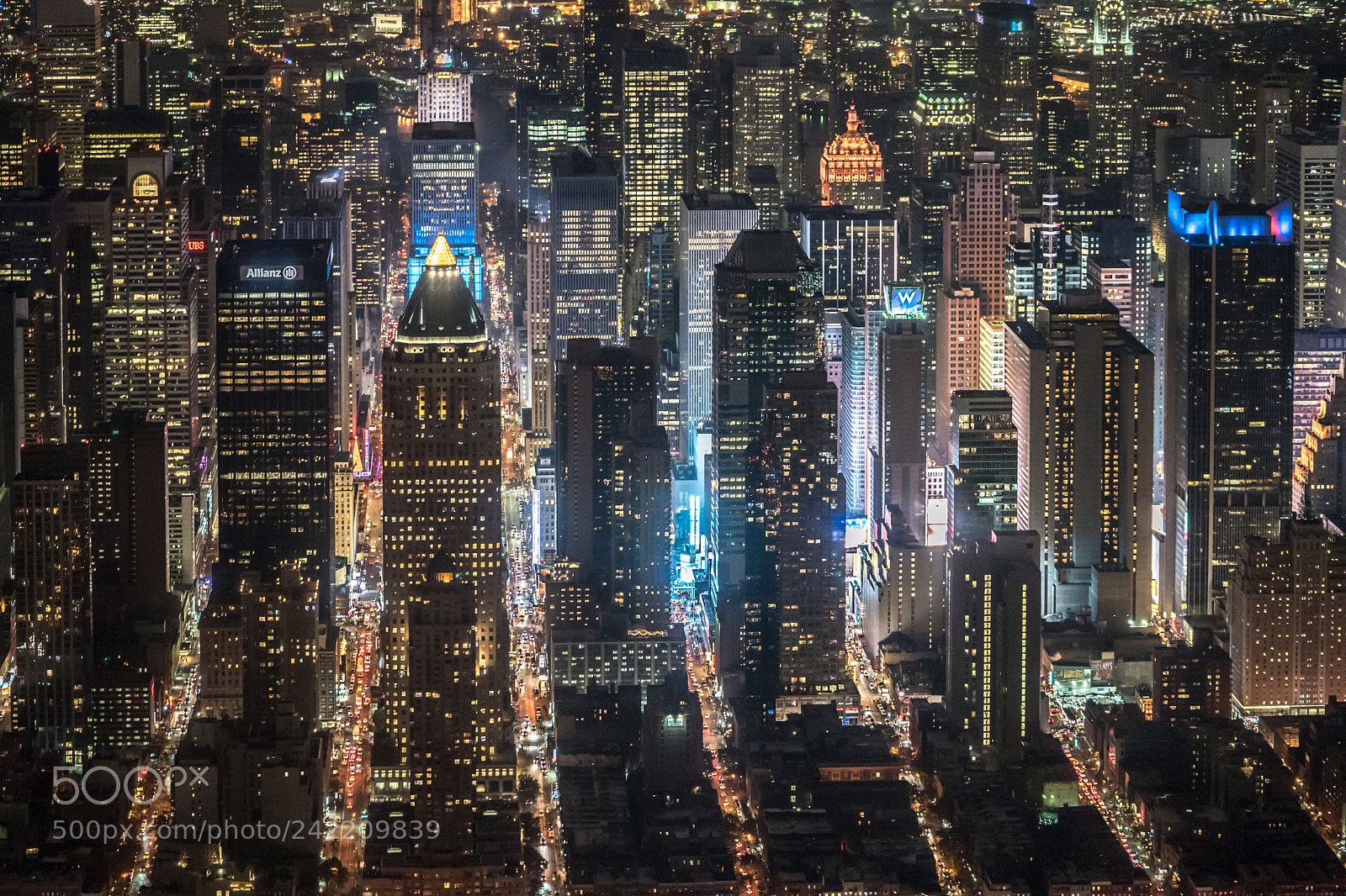 Sony a9 sample photo. Glow of times square photography