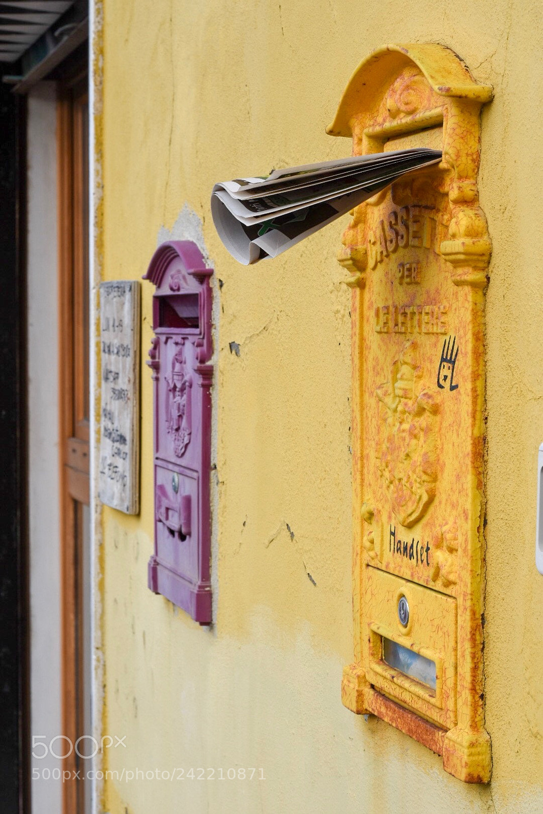 Nikon D5500 sample photo. Colorful mailboxes photography