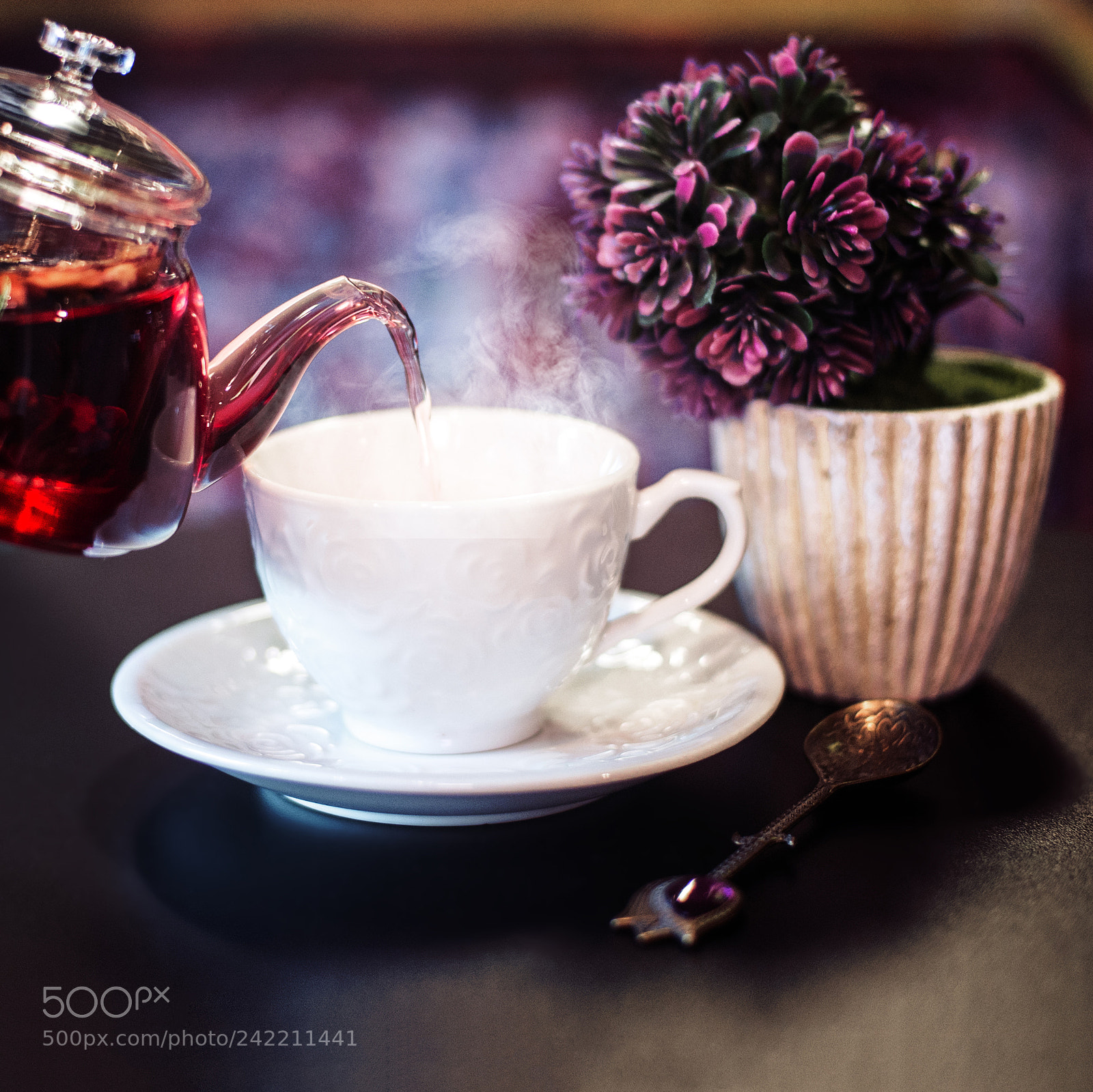 Nikon Df sample photo. Fruit tea pouring to photography