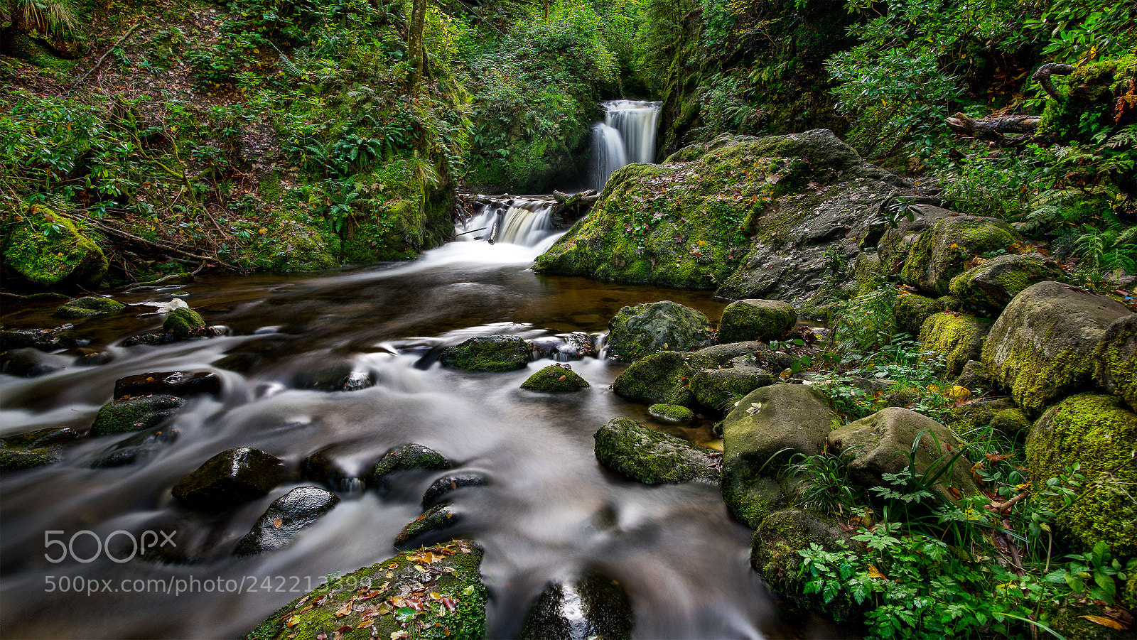 Sony a7 II sample photo. Am wasserfall photography