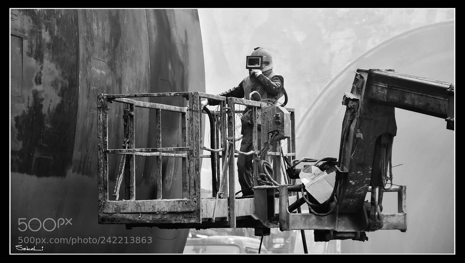 Nikon D7500 sample photo. Worker photography