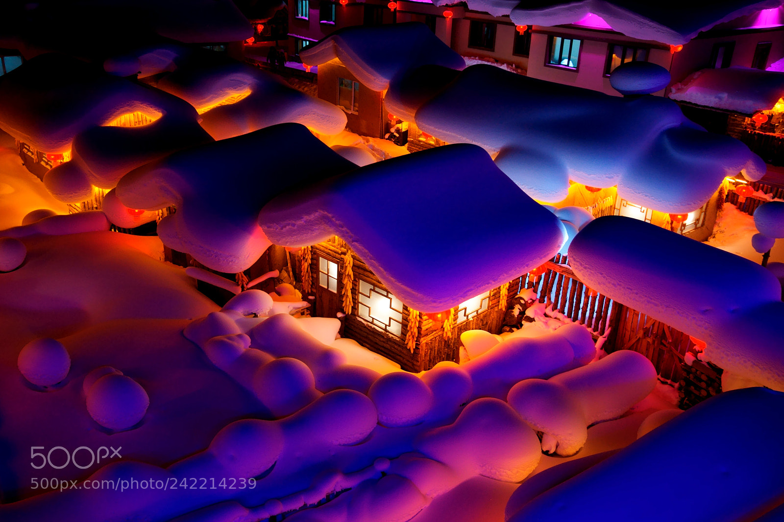 Sony Alpha DSLR-A900 sample photo. 雪乡 童话世界 photography