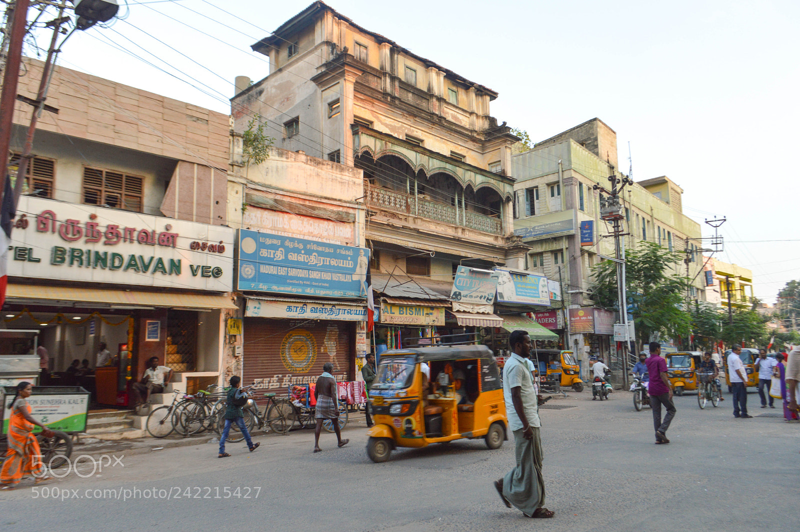 Nikon D3200 sample photo. Old house and man photography