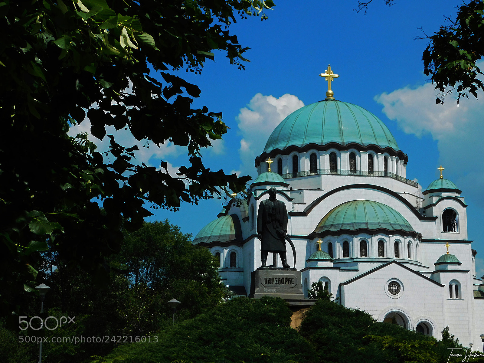 Nikon Coolpix B500 sample photo. Temple of saint sava photography