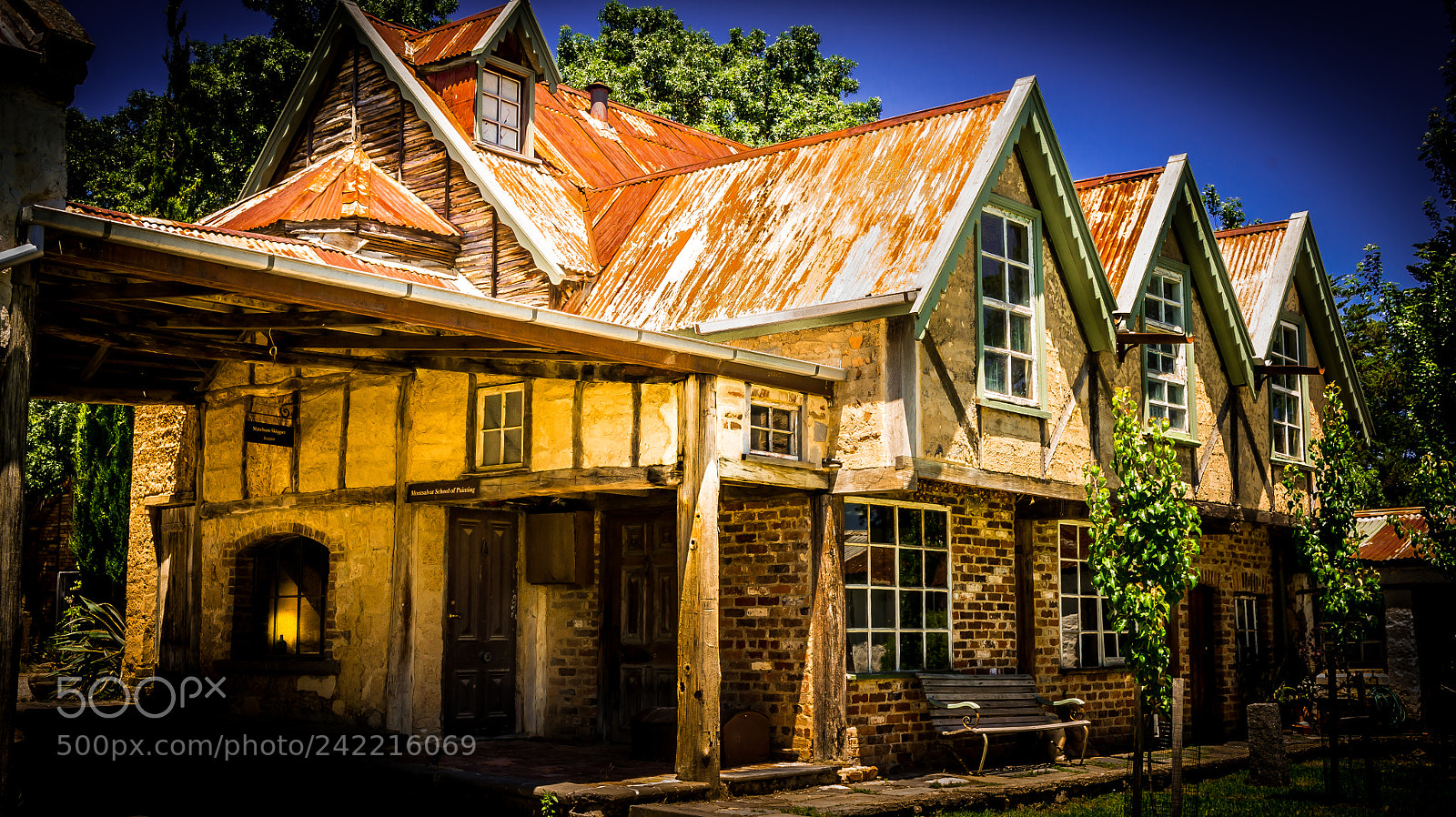 Sony Alpha NEX-5 sample photo. Montsalvat eltham photography