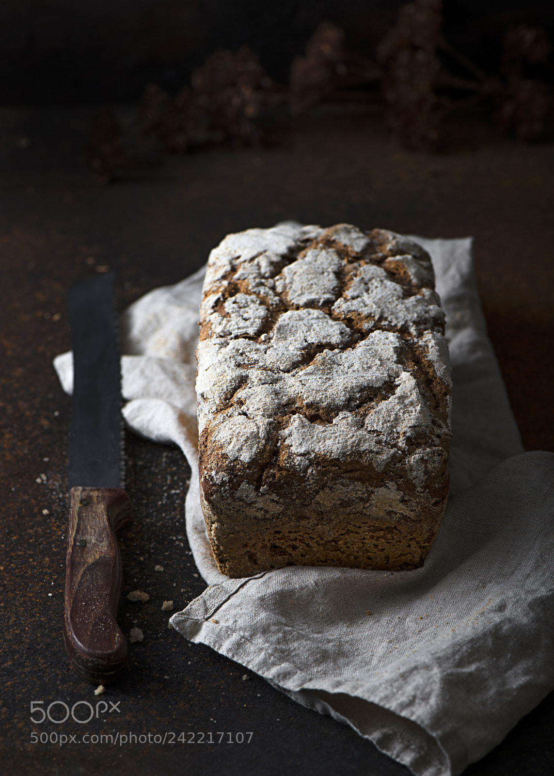 Nikon D800 sample photo. Homemade bread photography