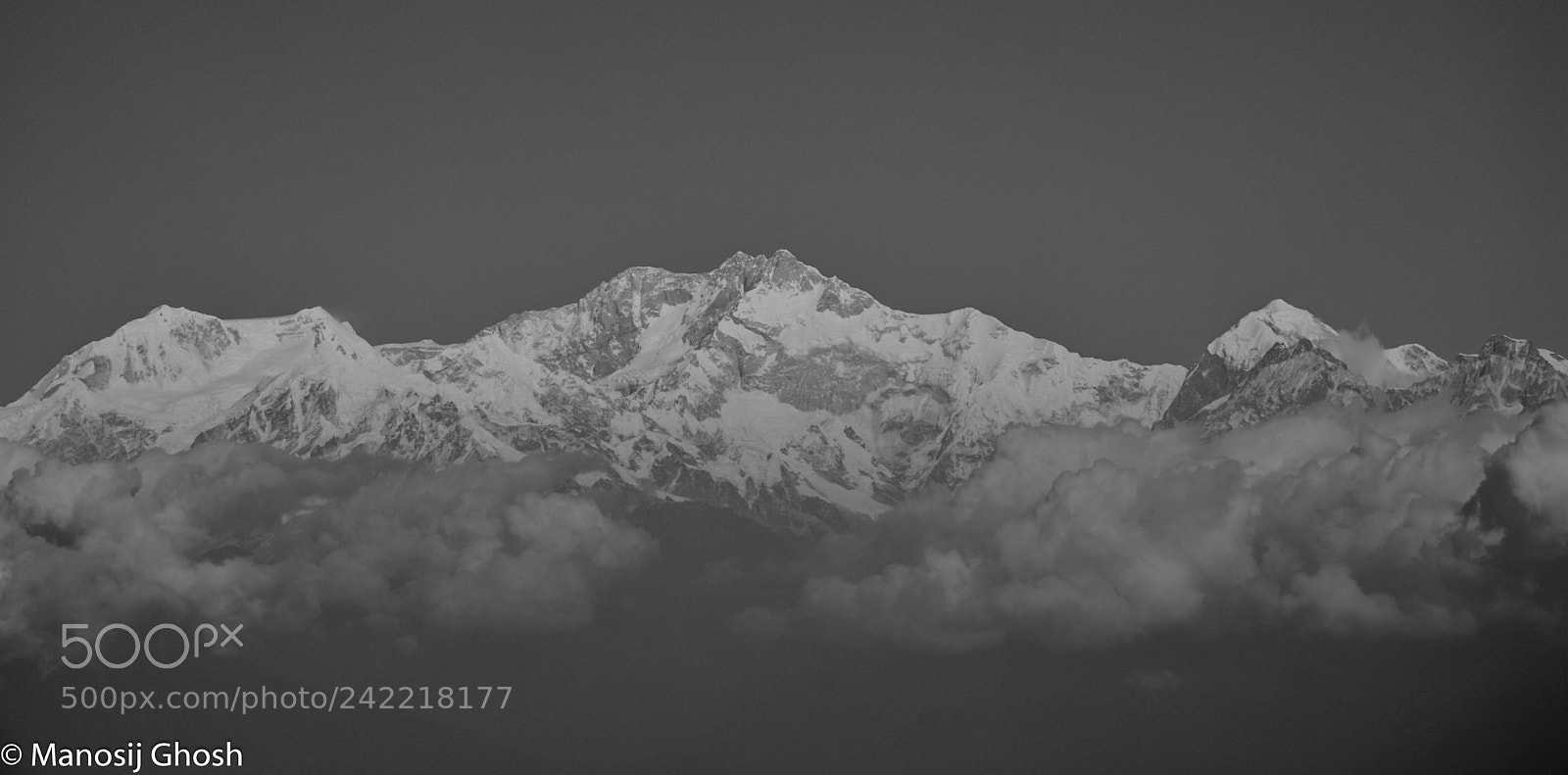 Nikon D5200 sample photo. Kanchenjunga from darjeeling photography