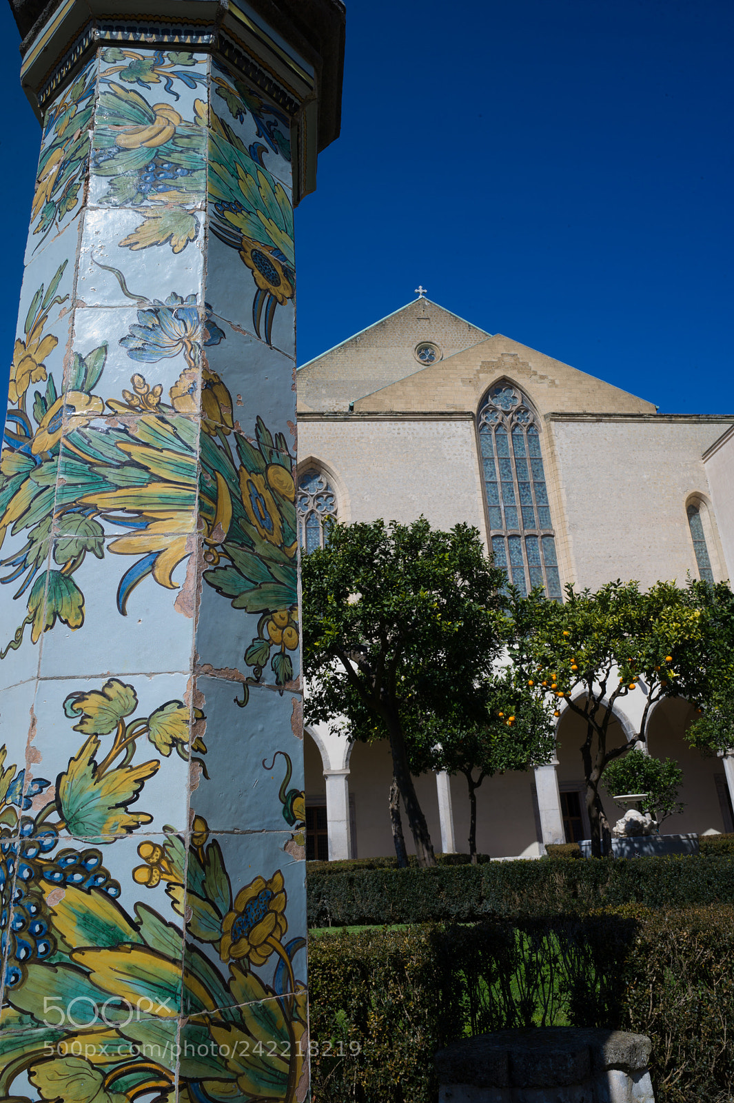 Leica M9 sample photo. Cloister st. chiara photography