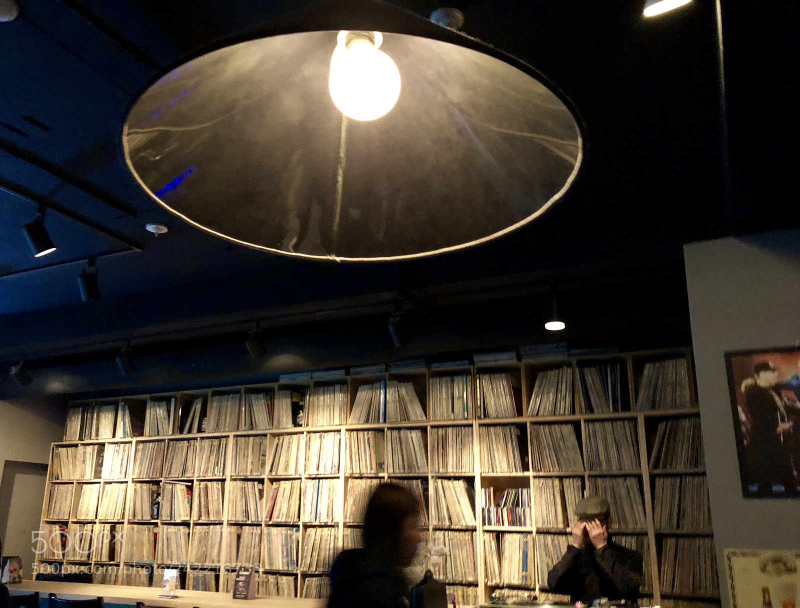 Apple iPhone X sample photo. Record pub, seoul korea photography