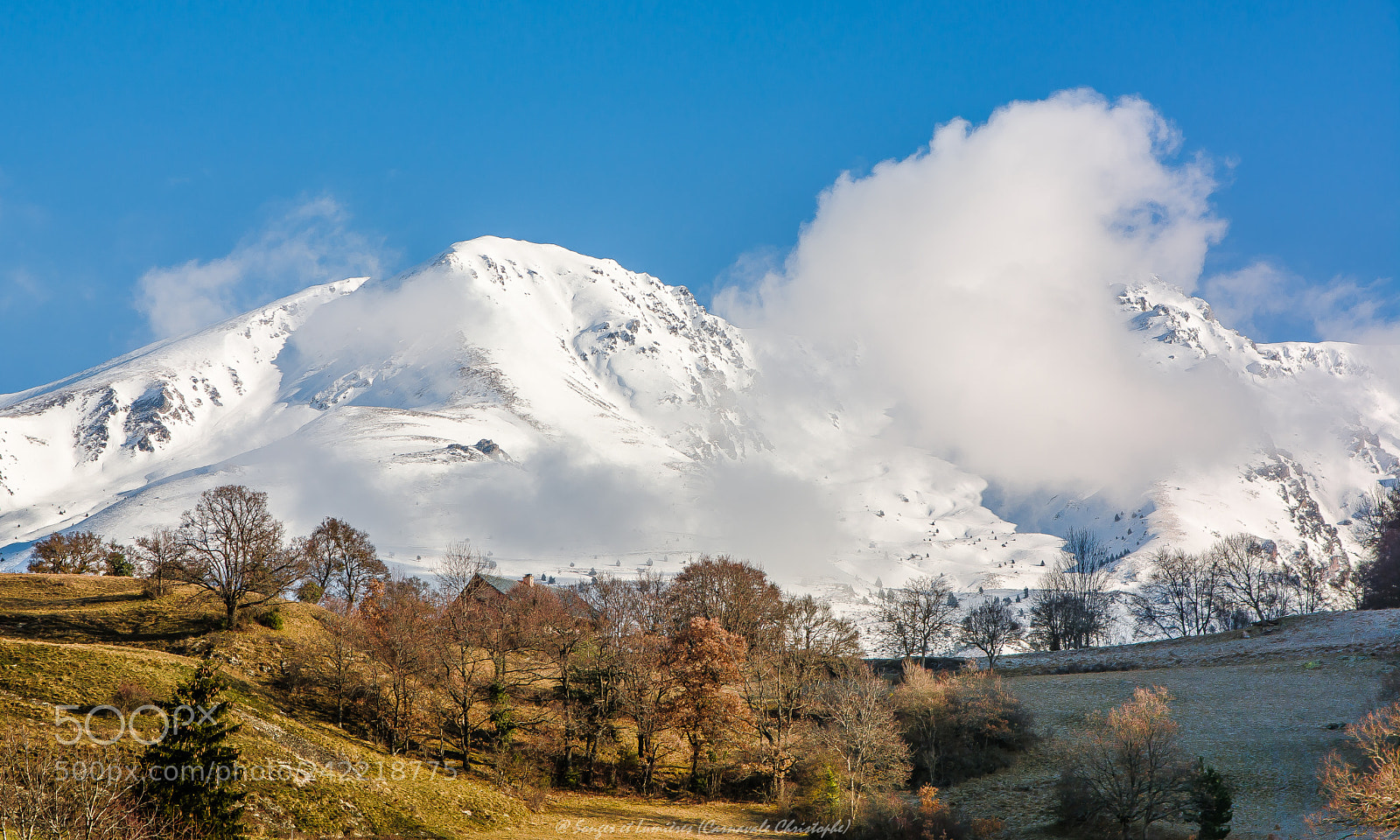Nikon D7100 sample photo. Village et montagne de photography