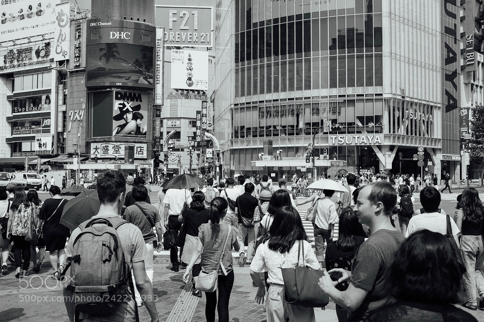 Fujifilm X100T sample photo. Shibuya photography