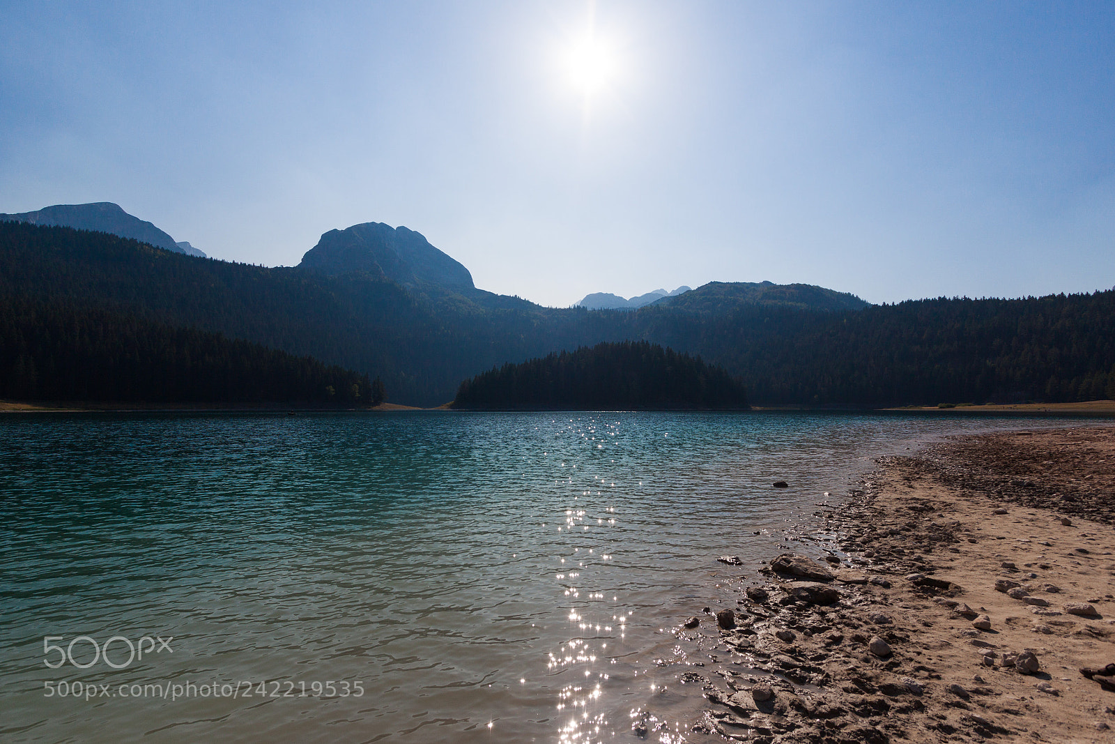 Canon EOS 50D sample photo. Blue beach in lovcen photography