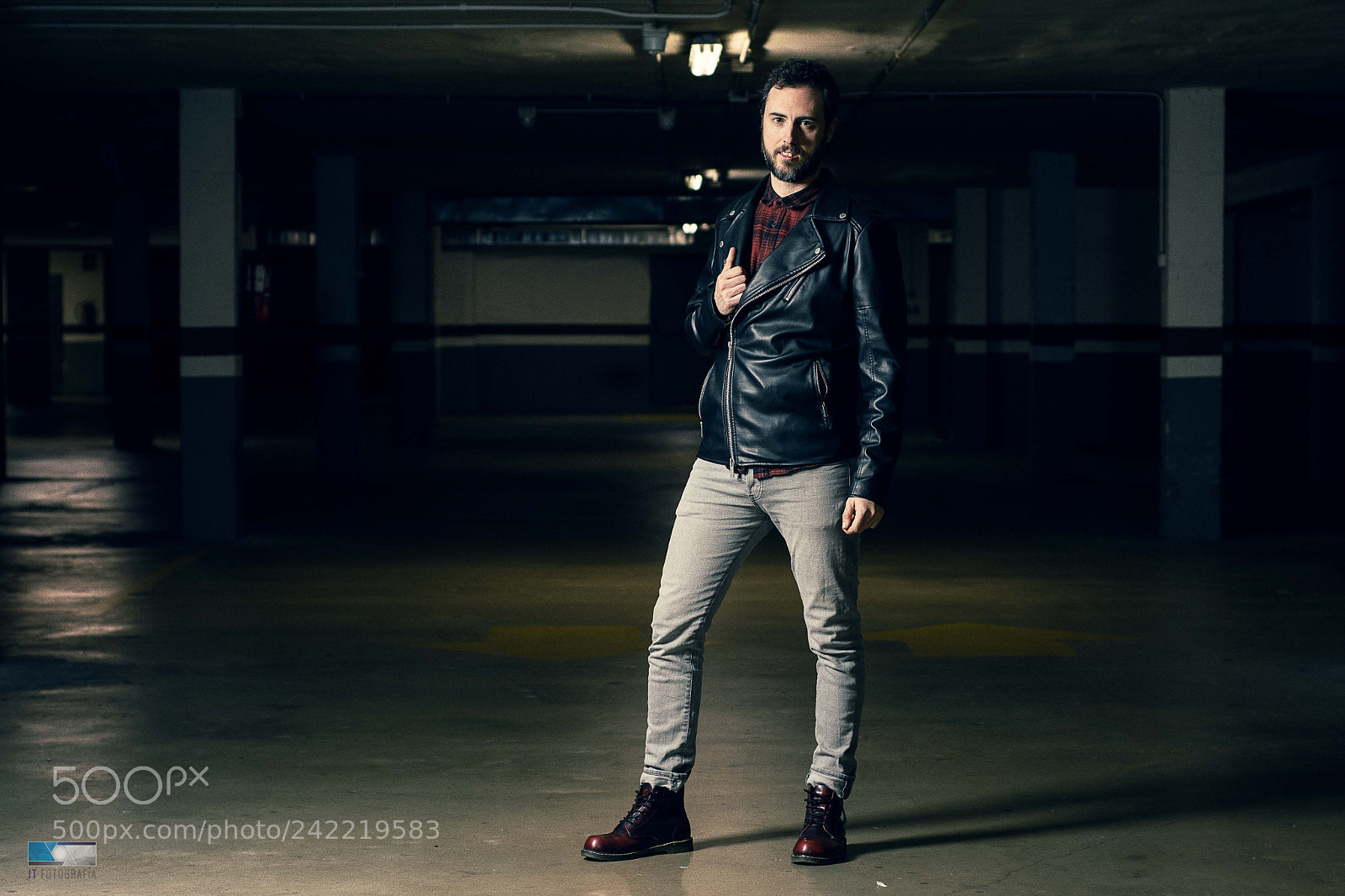 Nikon D7100 sample photo. Self portrait at parking photography