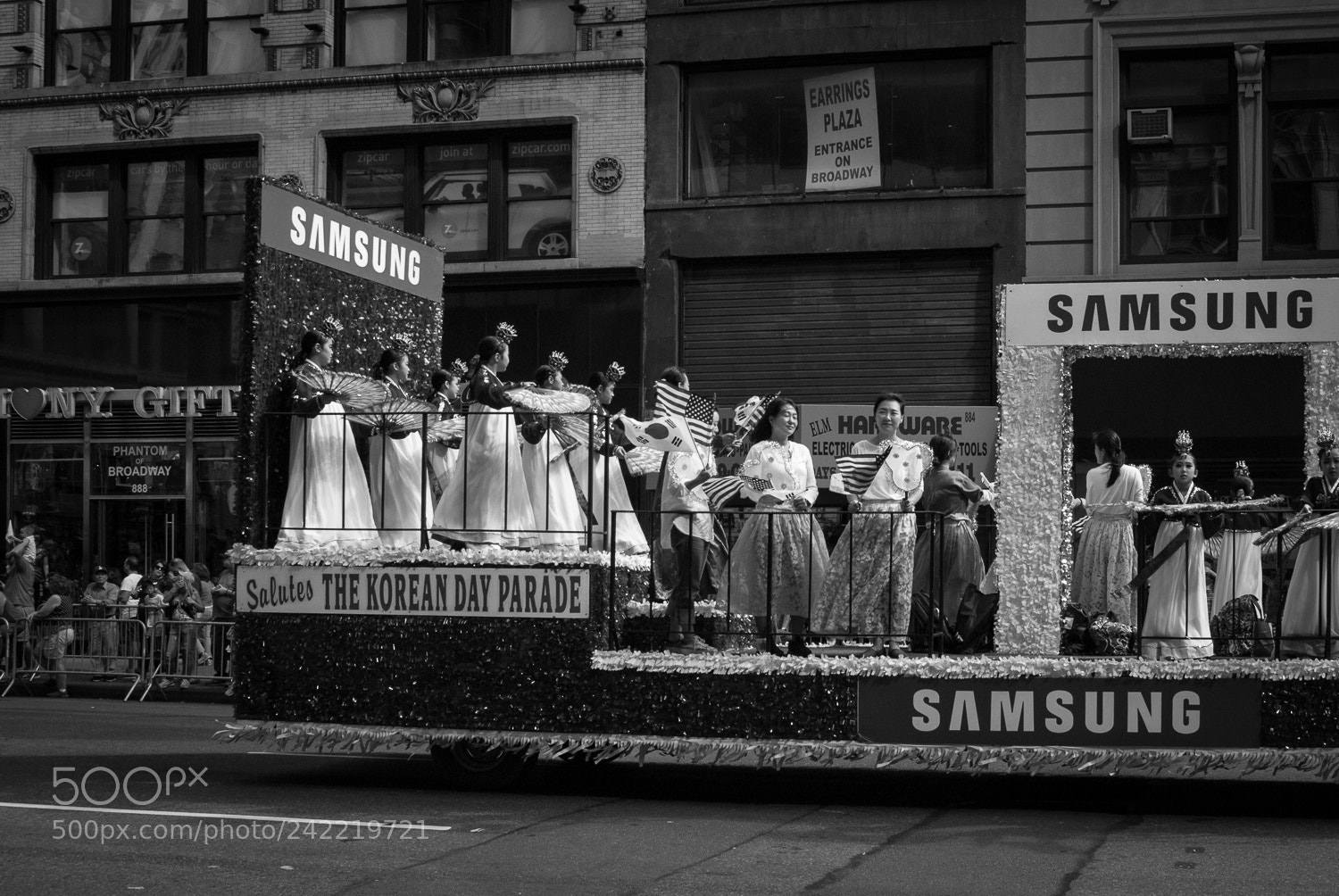 Nikon D200 sample photo. The korean day parade photography