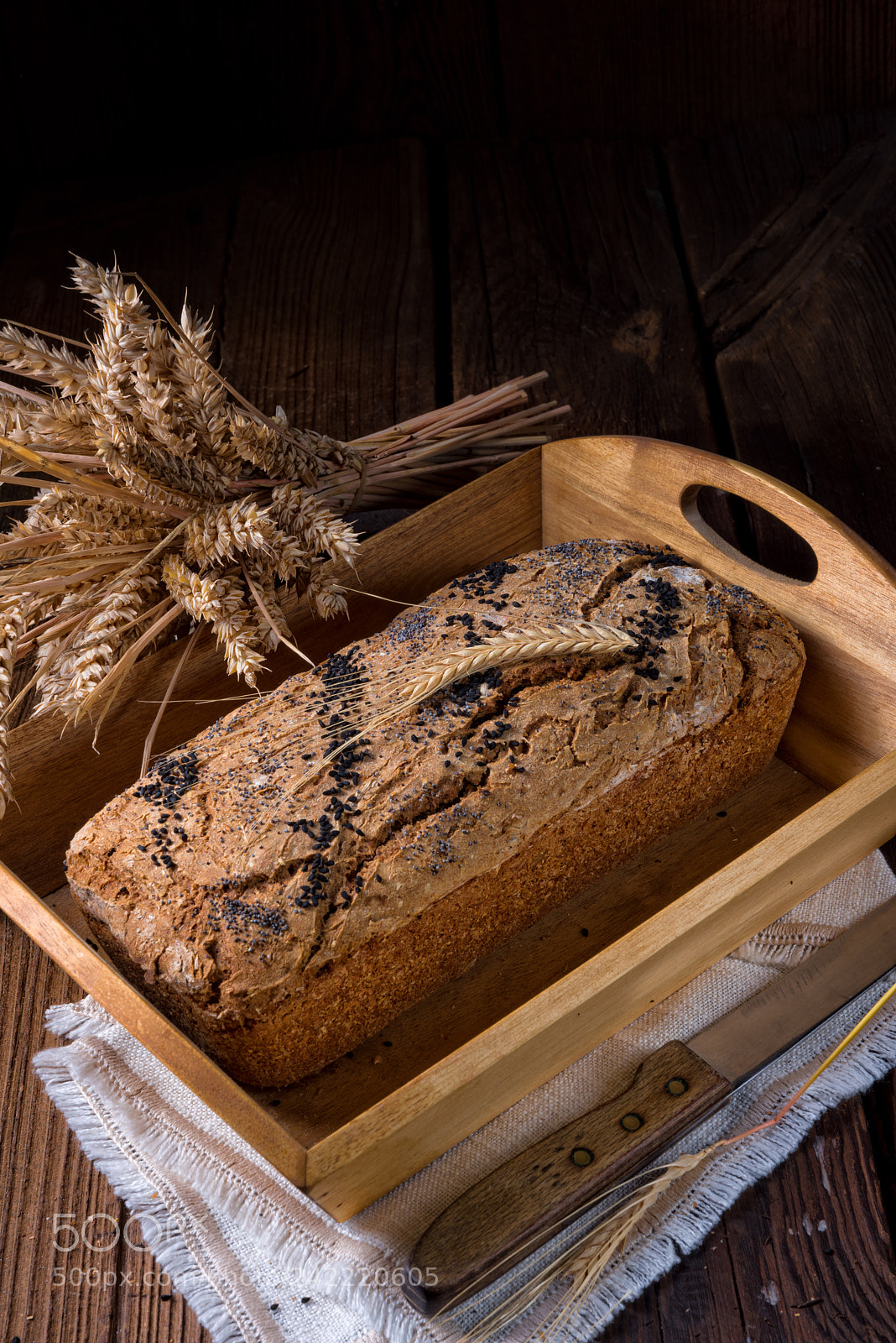 Nikon D810 sample photo. Tasty homemade bread photography