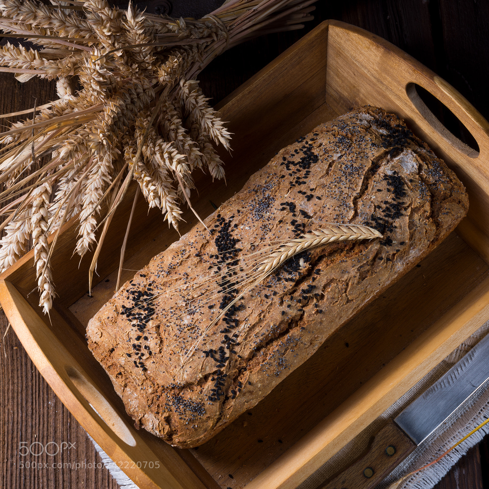 Nikon D810 sample photo. Tasty homemade bread photography