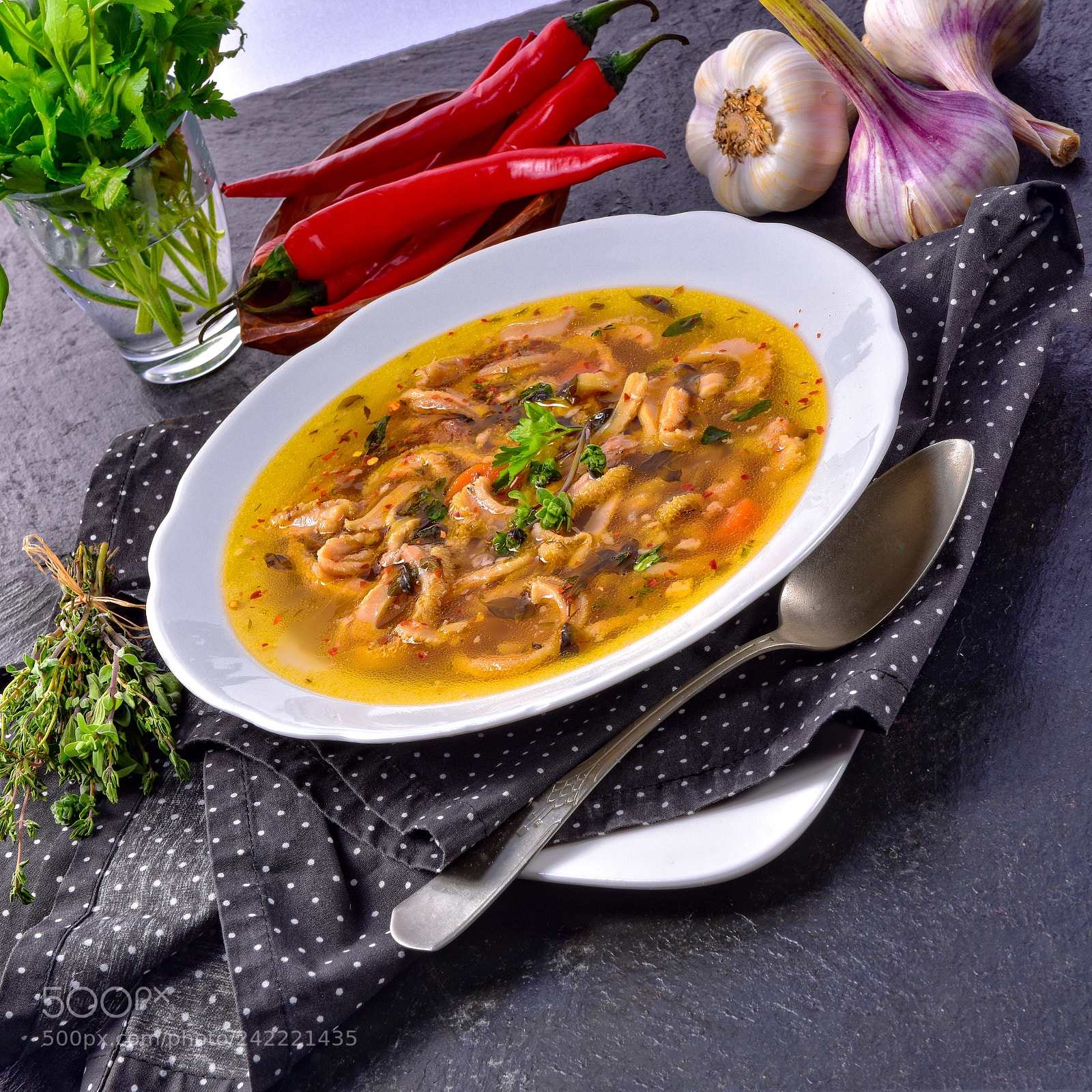 Nikon D810 sample photo. Polish flaczki photography
