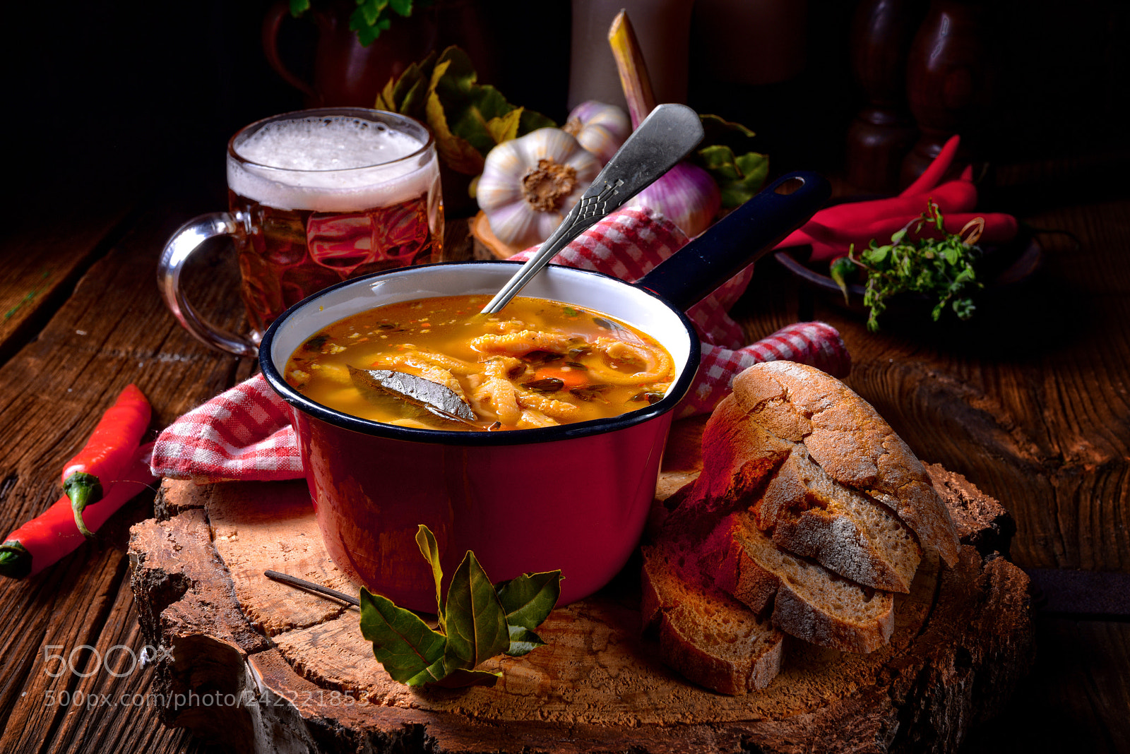 Nikon D810 sample photo. Polish flaczki photography