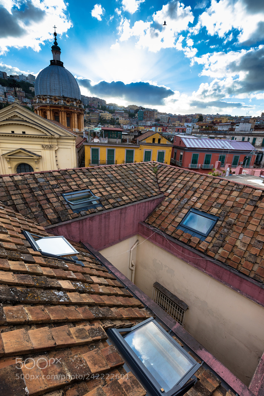 Canon EOS 5DS R sample photo. Panorama of naples photography