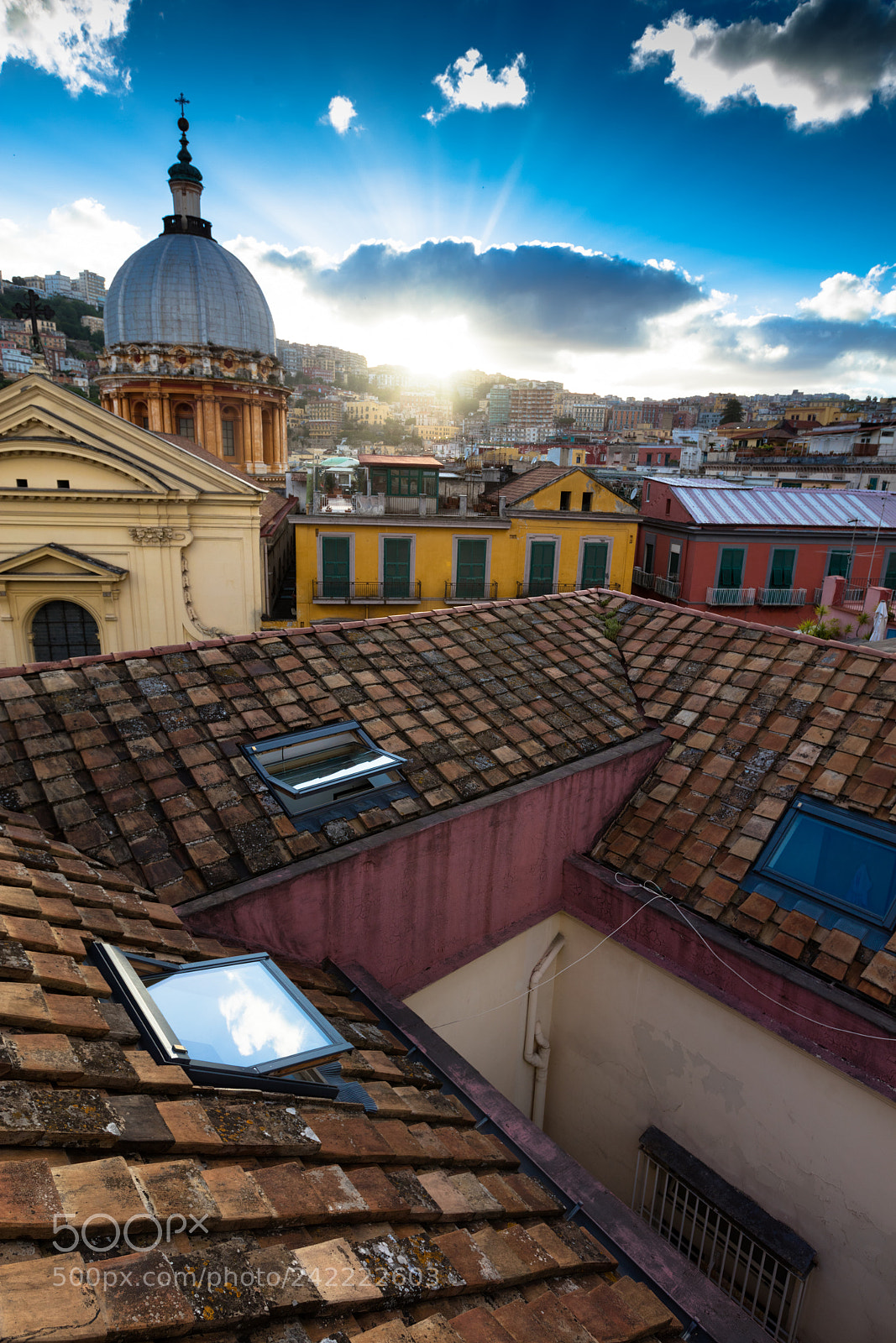 Canon EOS 5DS R sample photo. Panorama of naples photography