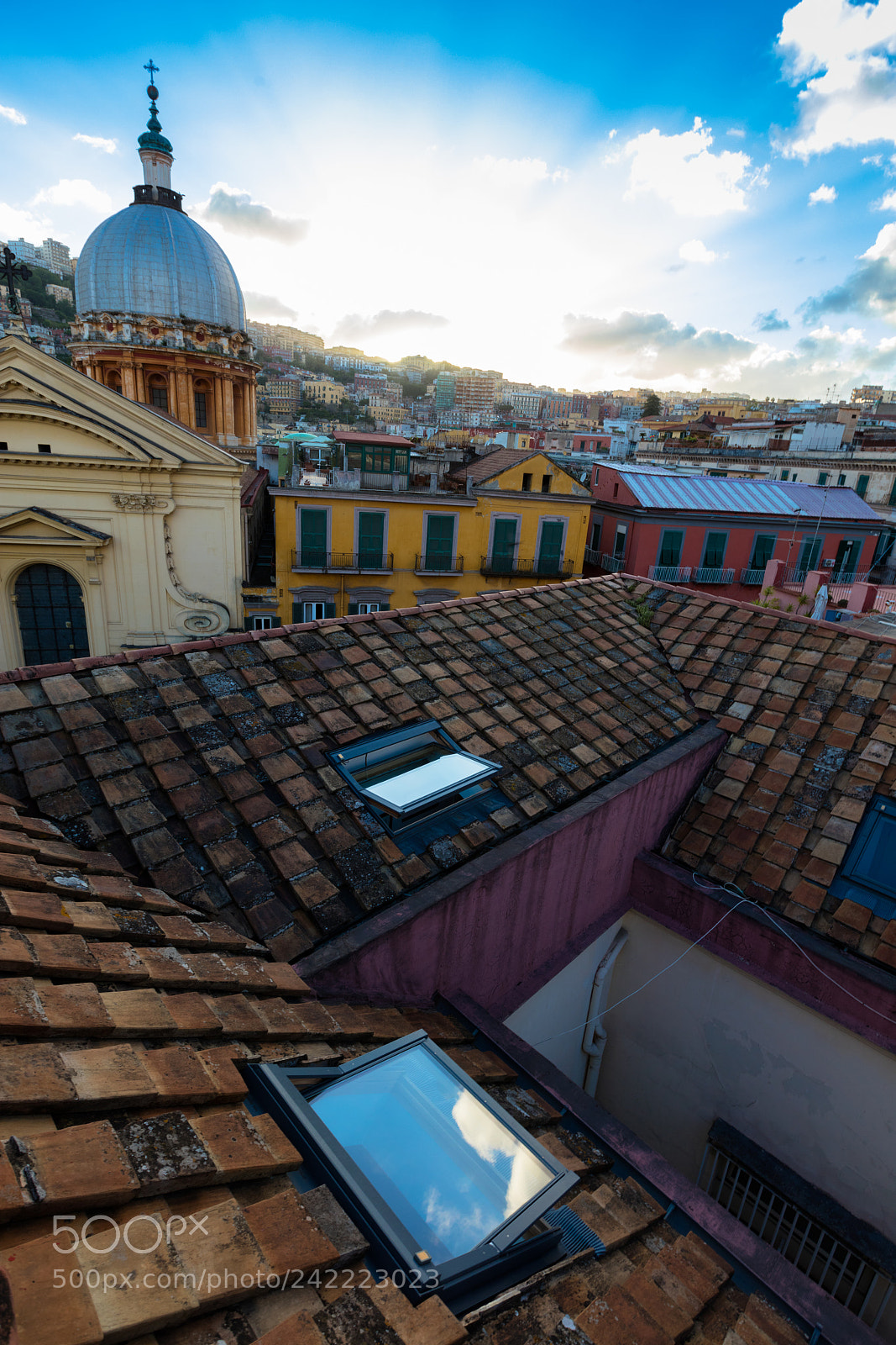 Canon EOS 5DS R sample photo. Panorama of naples photography
