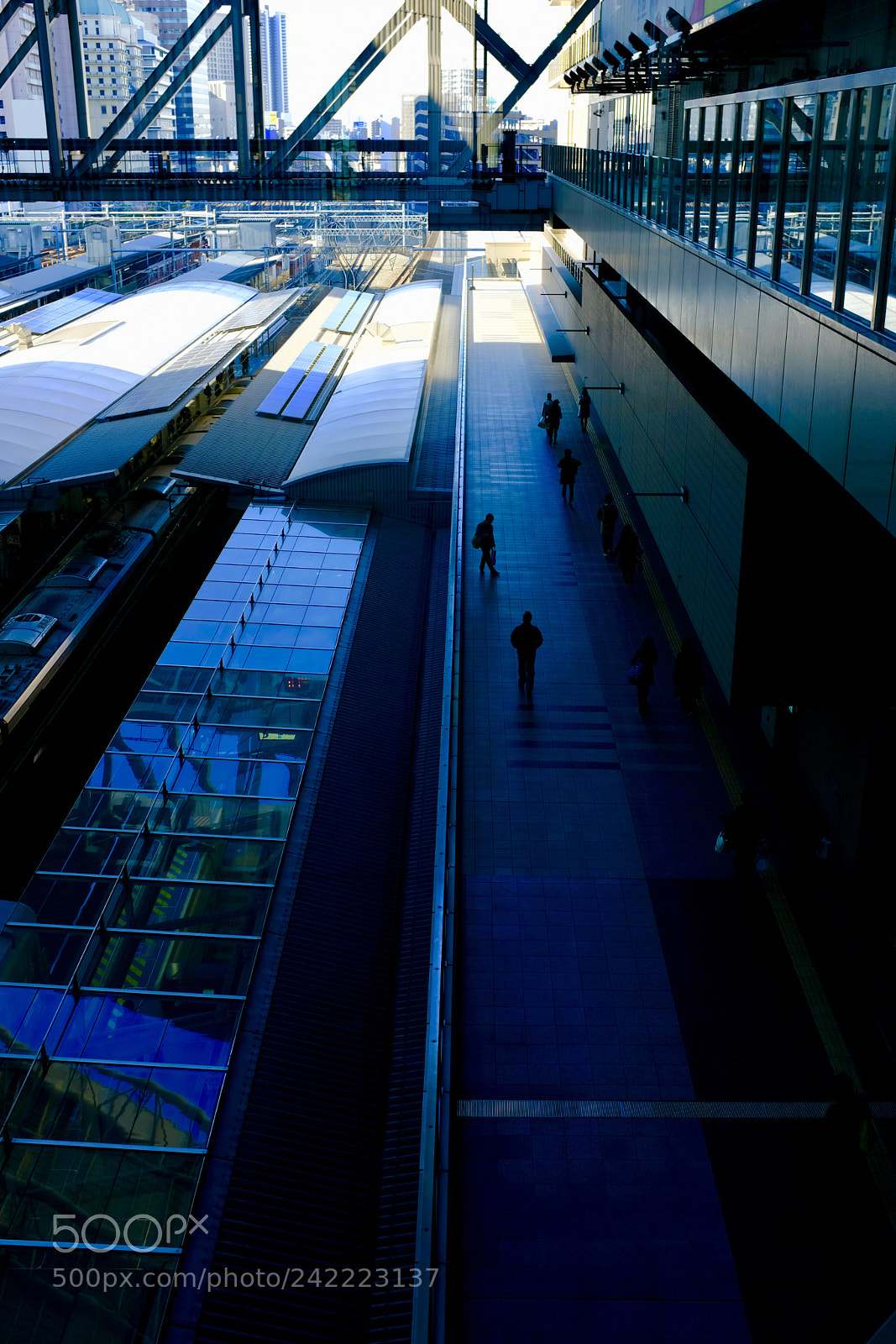 Fujifilm X100F sample photo. 大阪駅 osaka station photography