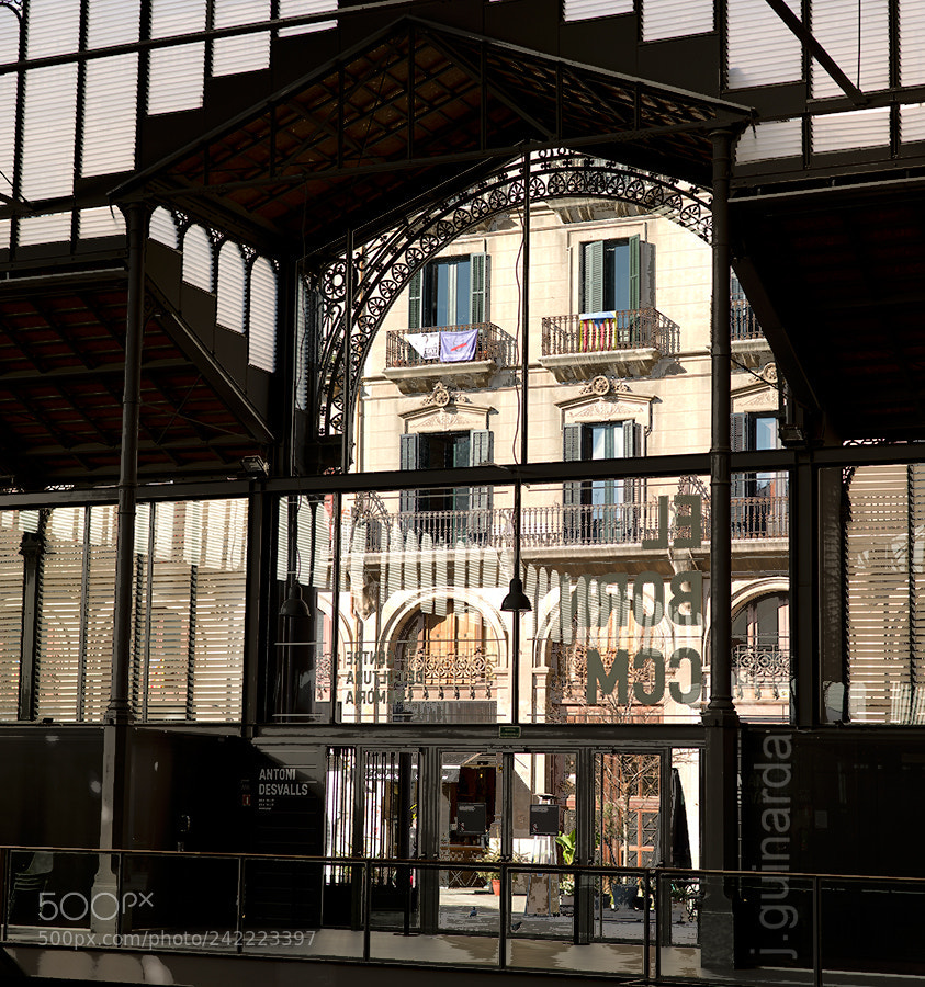 Pentax K-1 sample photo. Mercat del born, barcelona photography