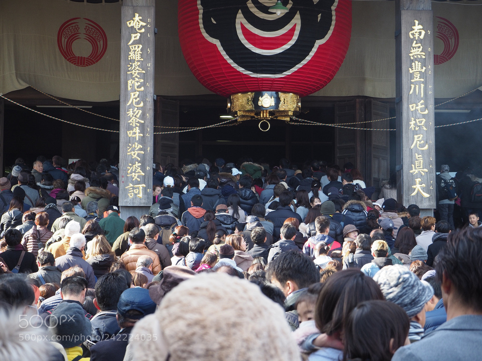 Olympus OM-D E-M1 Mark II sample photo. The first shrine visit photography
