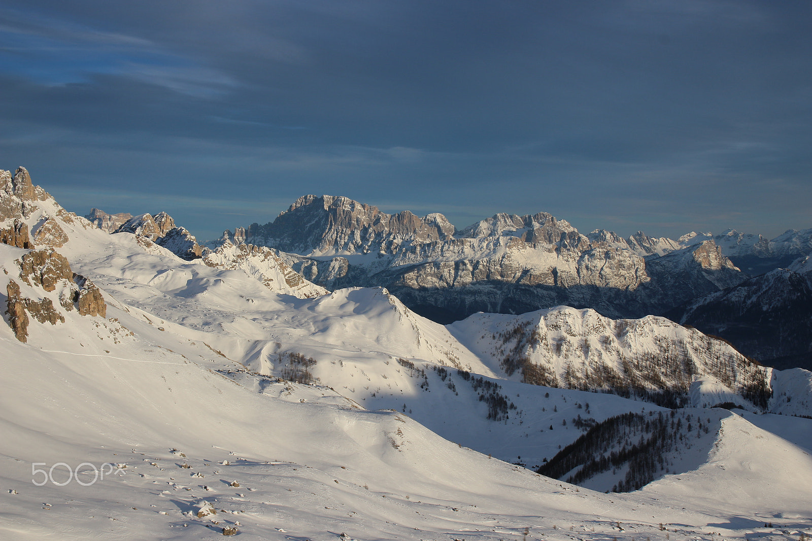 Sigma 17-70mm F2.8-4 DC Macro OS HSM sample photo. Snowy alps photography