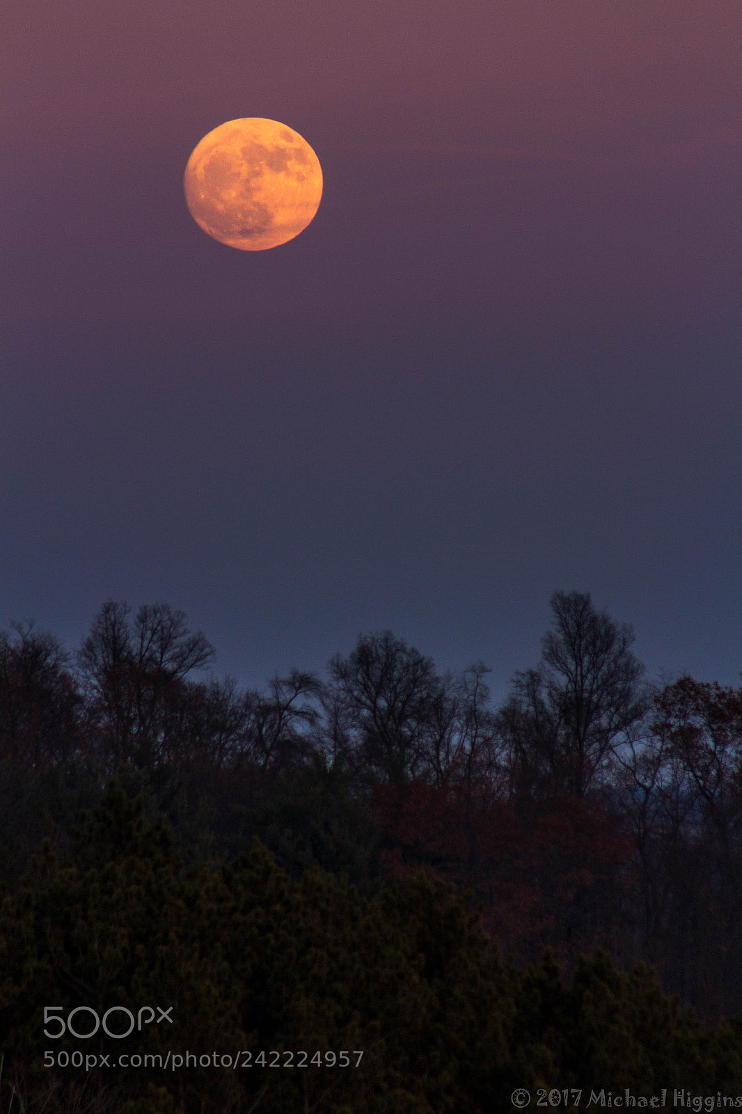 Canon EOS 1200D (EOS Rebel T5 / EOS Kiss X70 / EOS Hi) sample photo. December full moon photography
