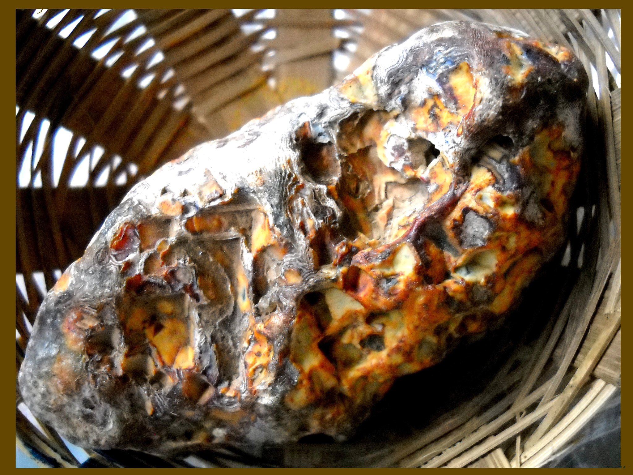 Nikon Coolpix L20 sample photo. River-stone abstract photography