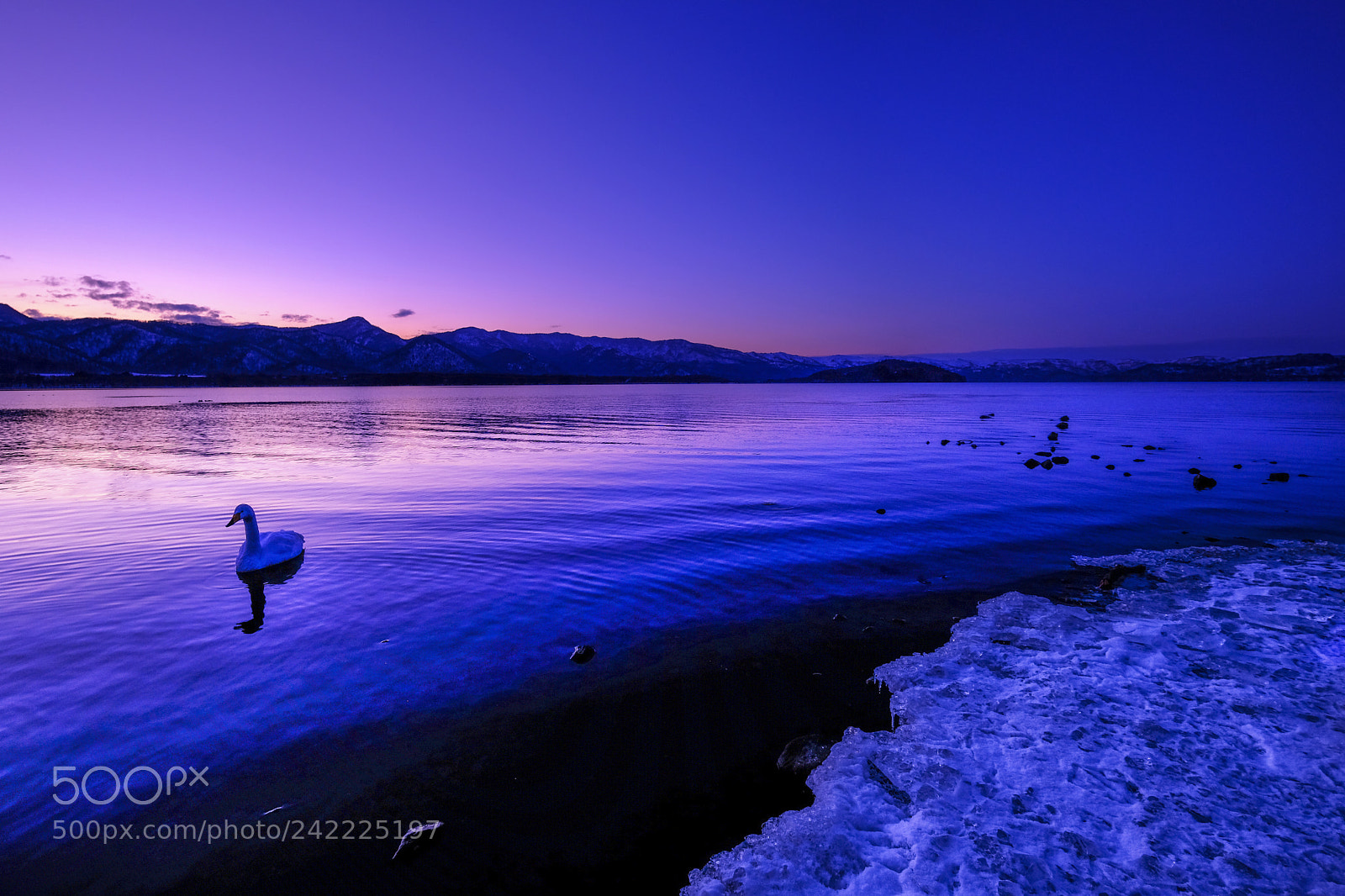 Fujifilm X-T2 sample photo. Winter sunset at lake photography