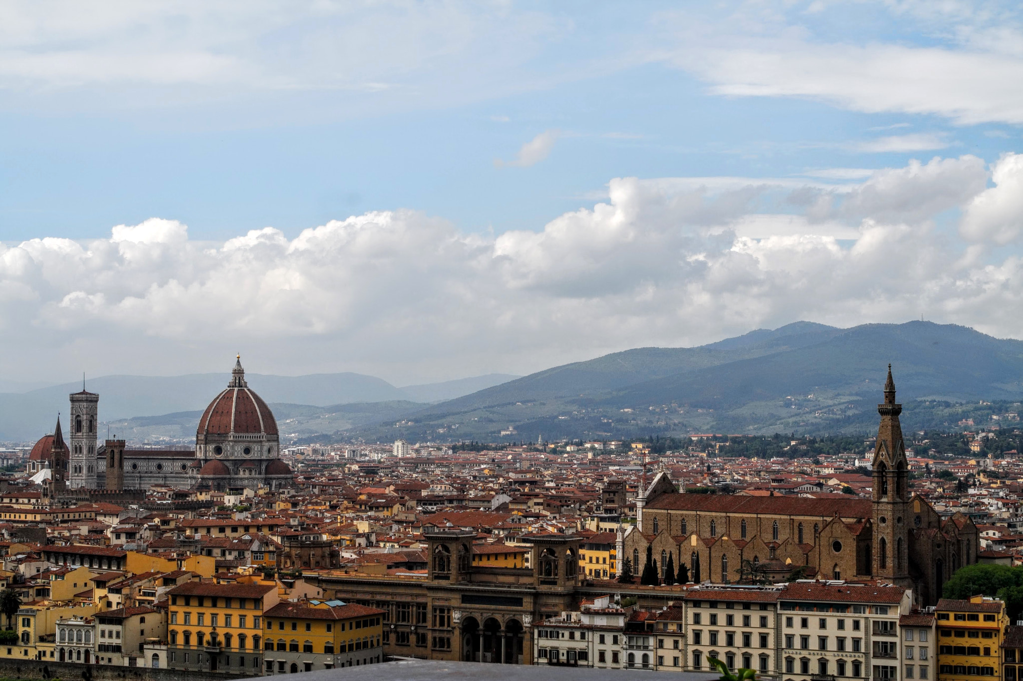 Canon EOS 1000D (EOS Digital Rebel XS / EOS Kiss F) sample photo. View from piazzale michelangelo photography