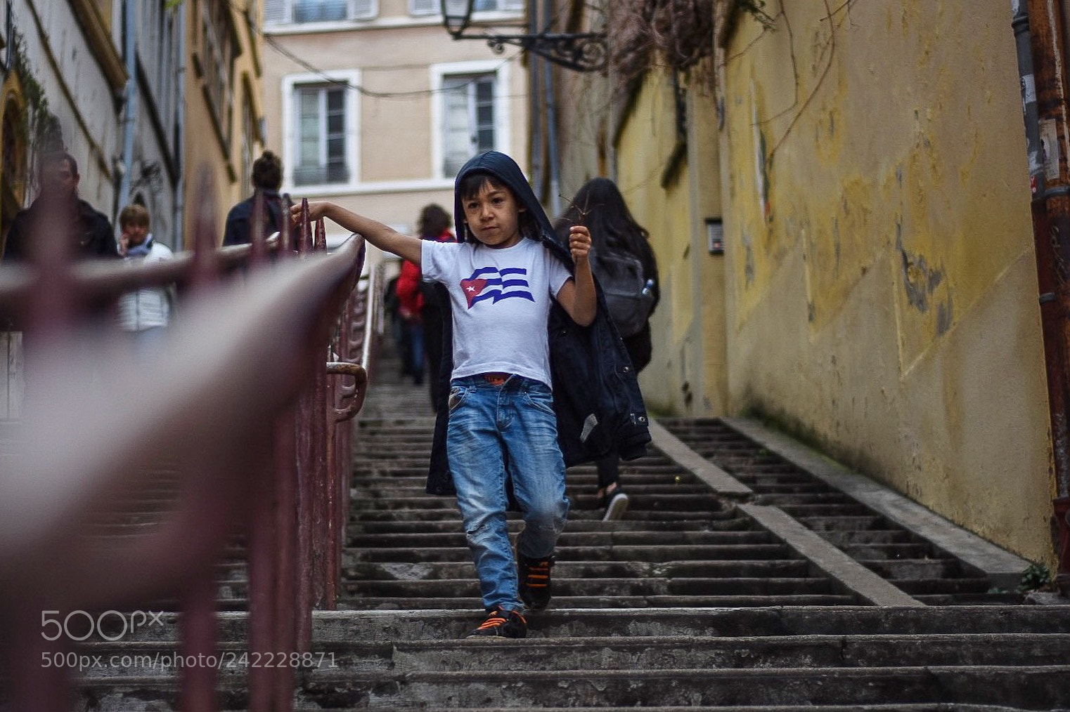 Nikon D7200 sample photo. Little kid in lyon photography
