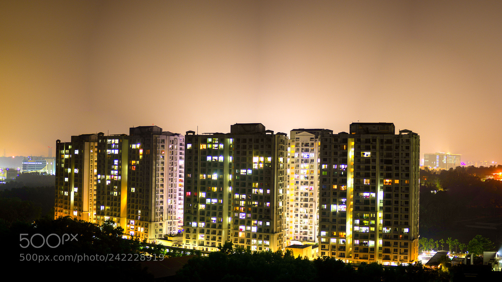Pentax K-3 sample photo. Fiery night photography