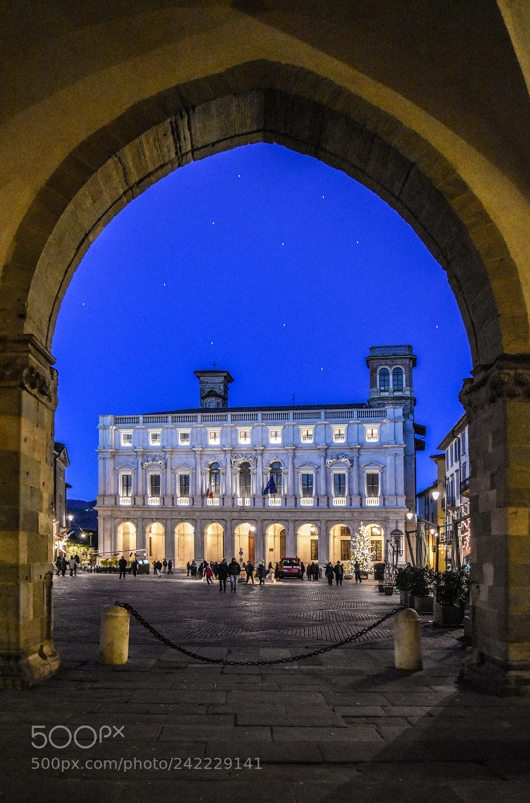 Nikon D5500 sample photo. Piazza vecchia, bergamo, italy photography