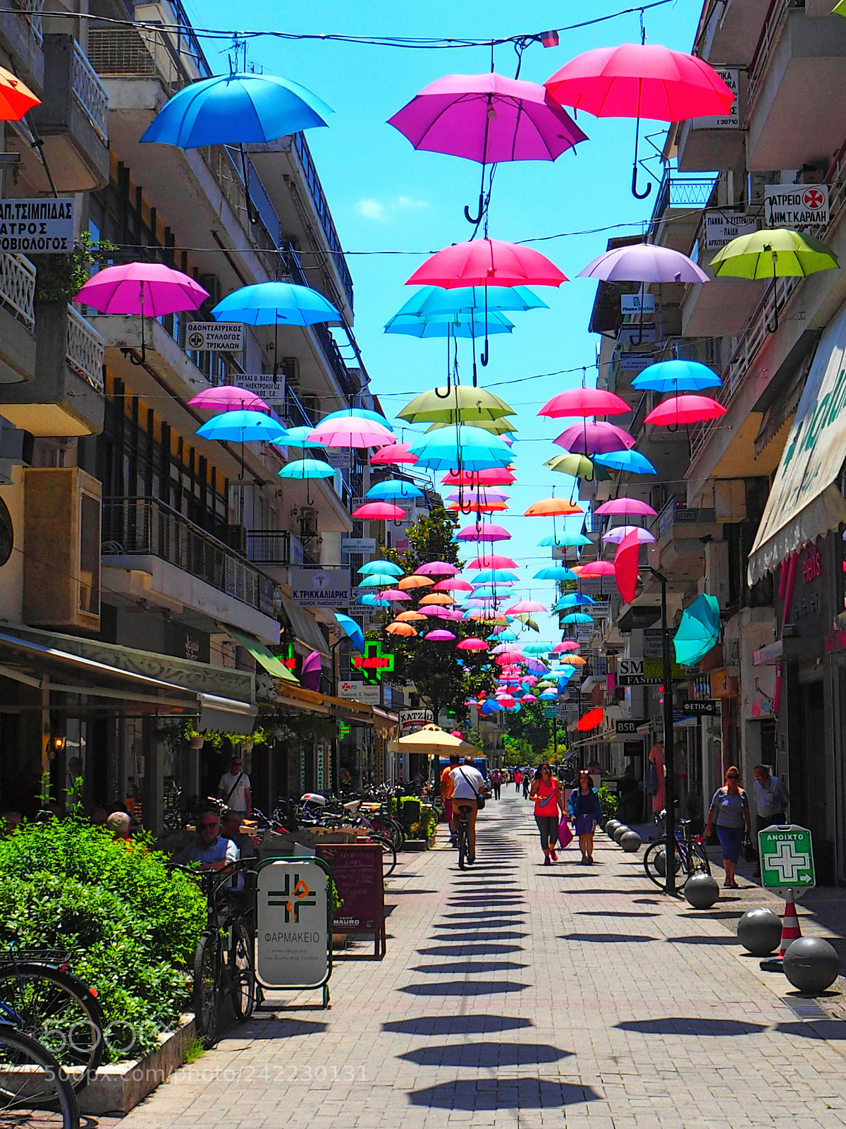 Olympus OM-D E-M10 II sample photo. Trikala town photography