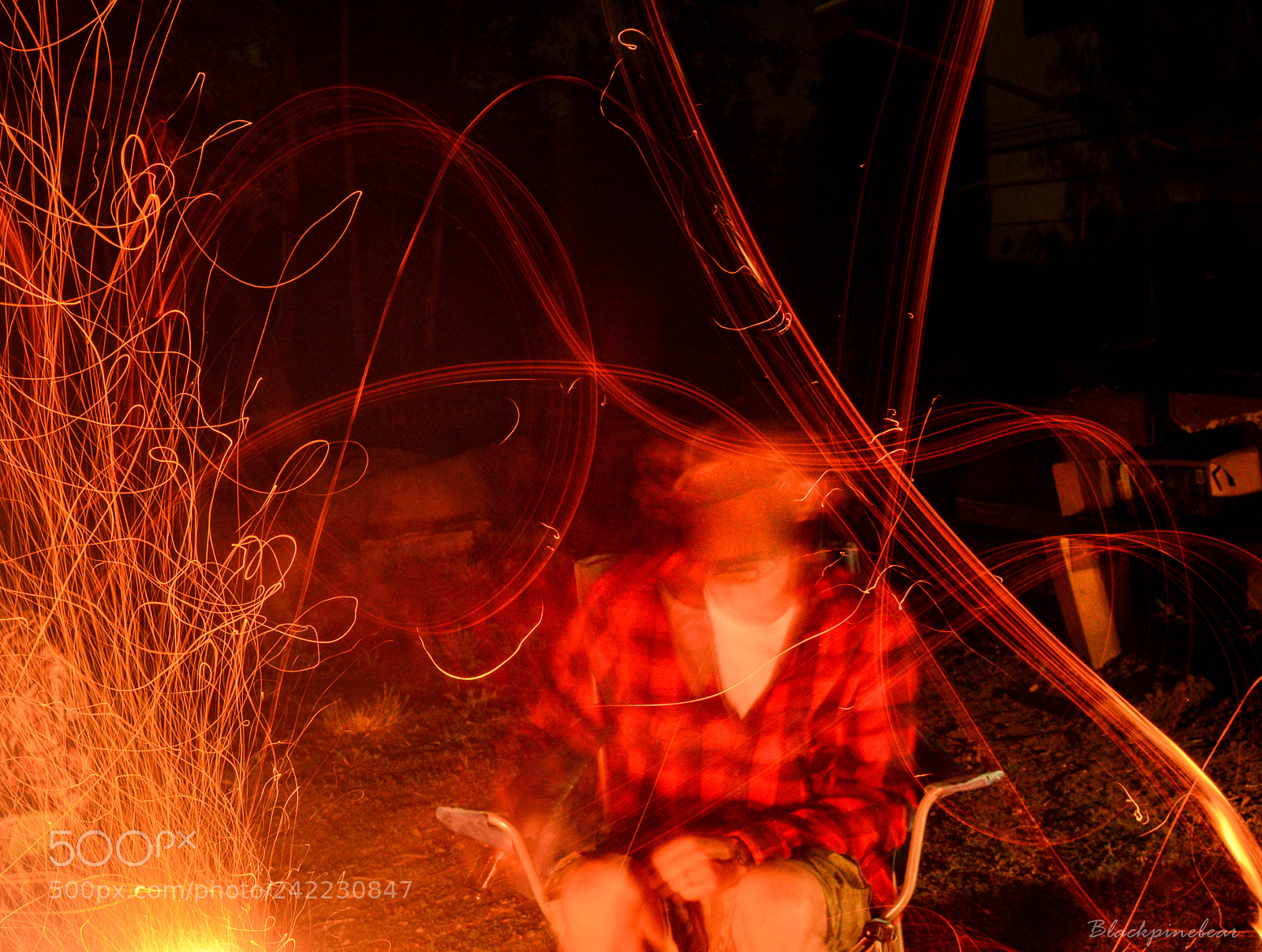Nikon D800 sample photo. Flannel fire photography