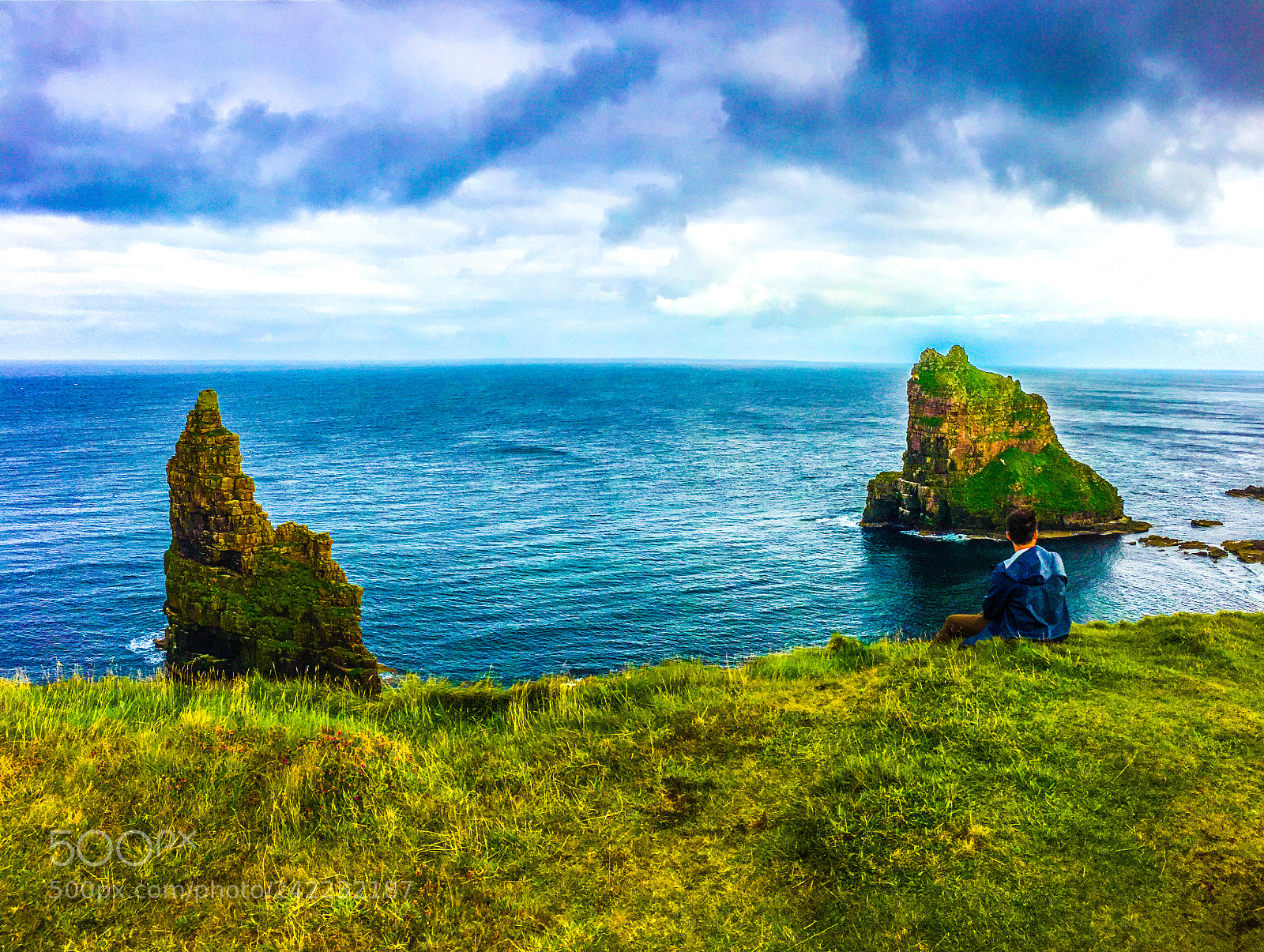 Apple iPhone 6 sample photo. Duncansby stacks photography