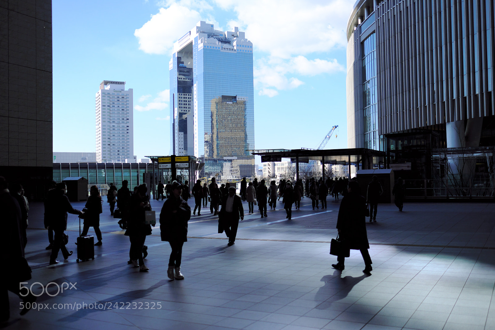 Fujifilm X-T2 sample photo. Umeda shadows photography
