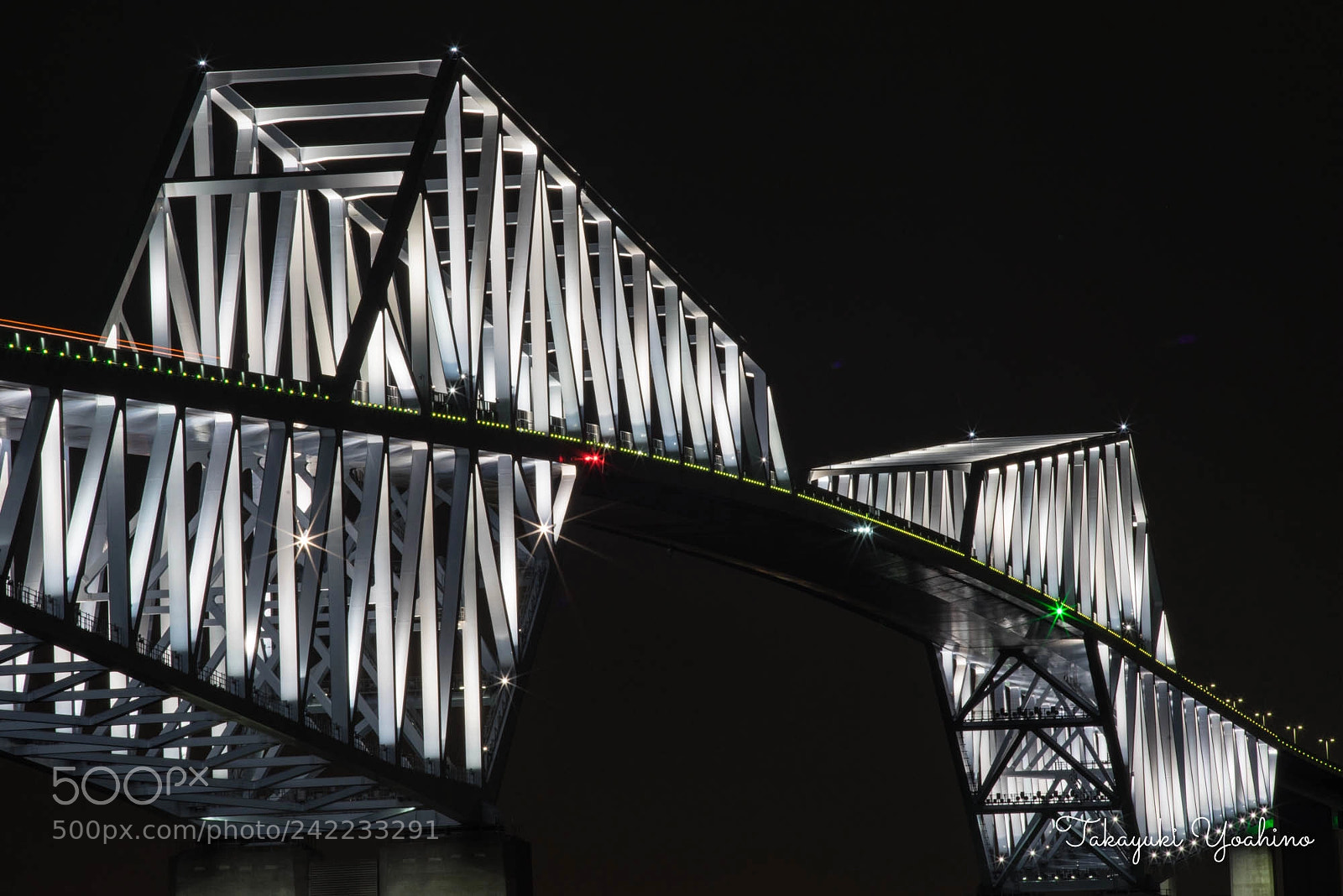 Sony a7R sample photo. Tokyo gatebridge photography