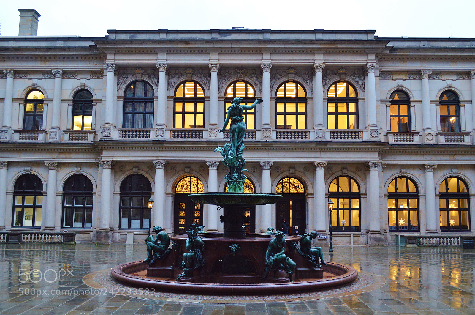 Nikon D3200 sample photo. The fountain i photography