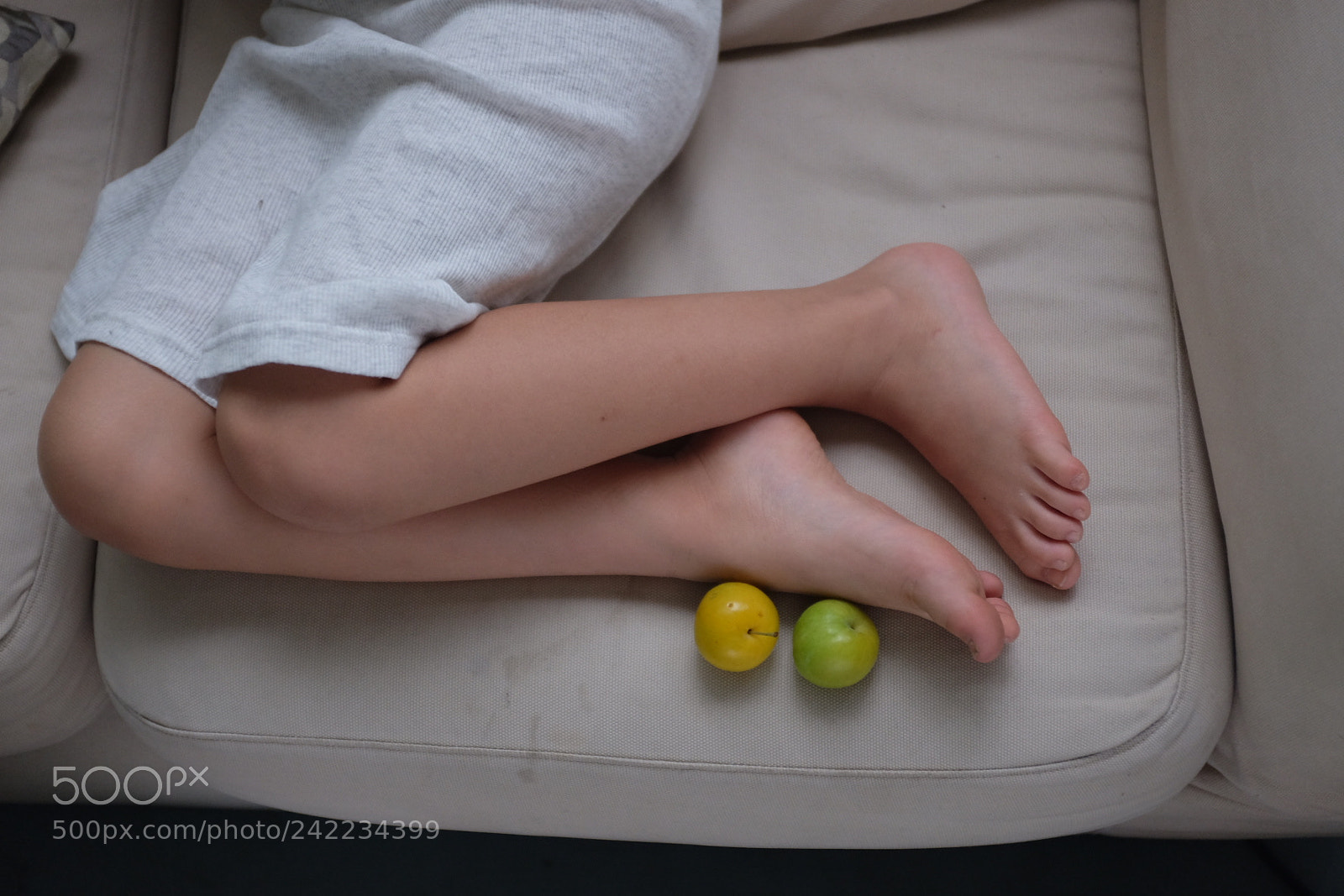 Fujifilm X100T sample photo. A green plum photography