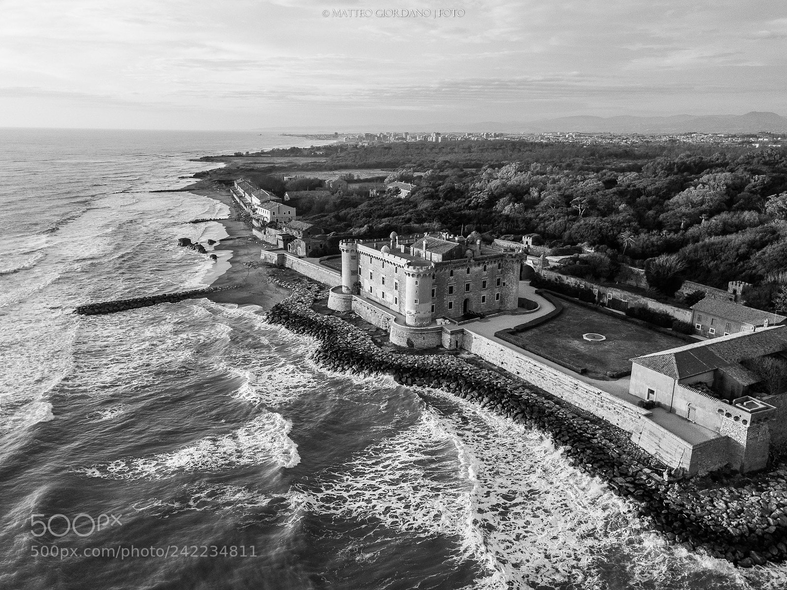 DJI FC220 sample photo. Castello odescalchi photography