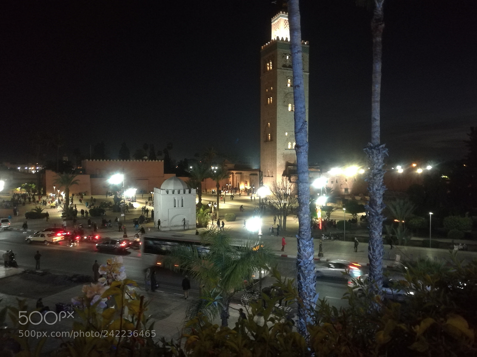 HUAWEI Mate 8 sample photo. Marrakech by night photography