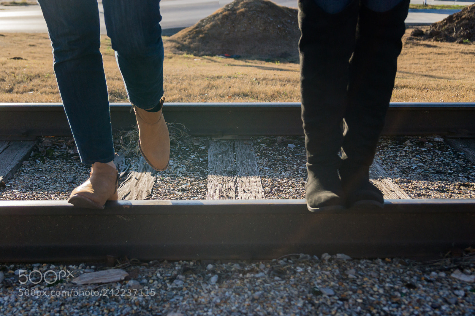 Sony SLT-A65 (SLT-A65V) sample photo. Train tracks photography