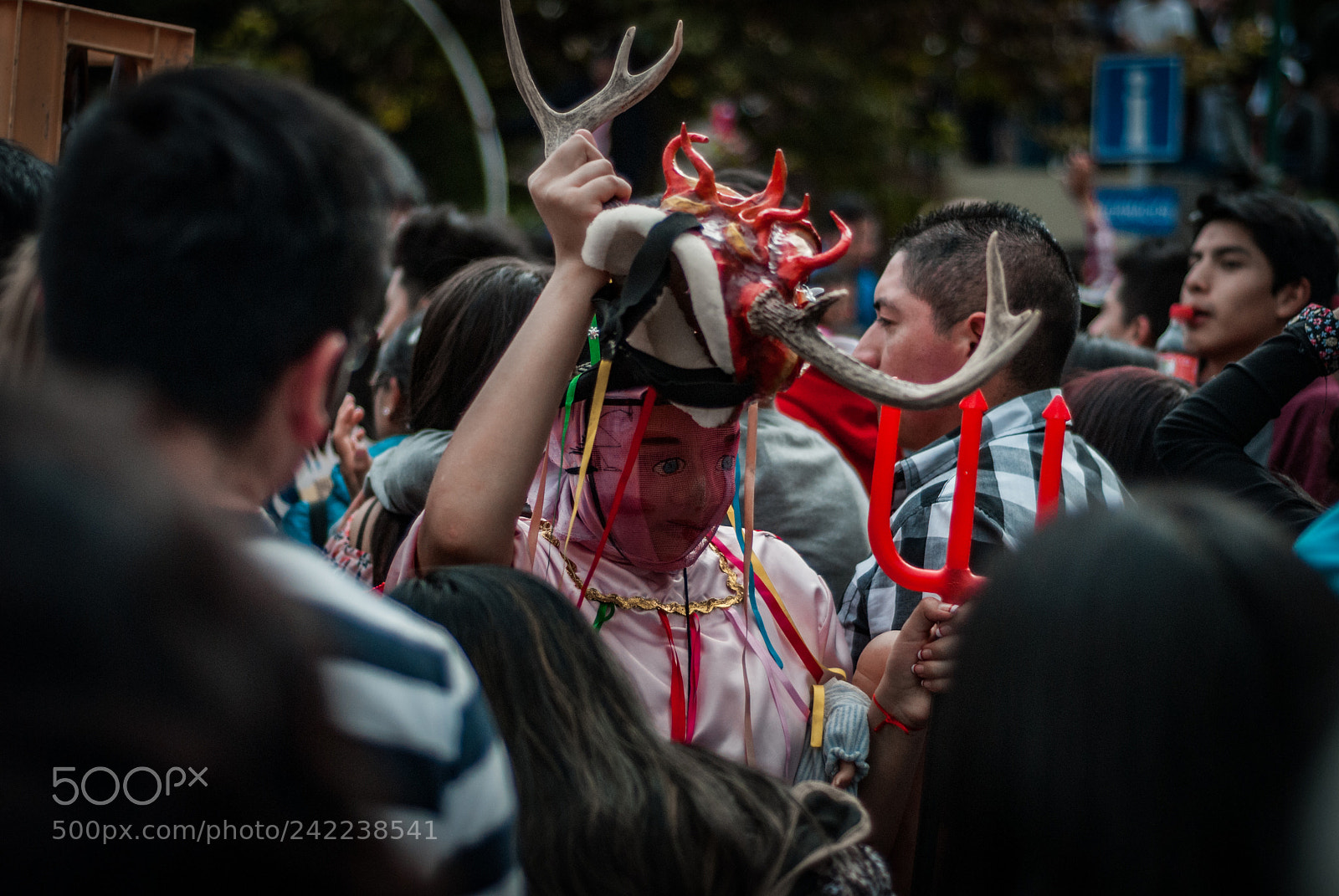 Nikon D200 sample photo. Diablada de pillaro photography